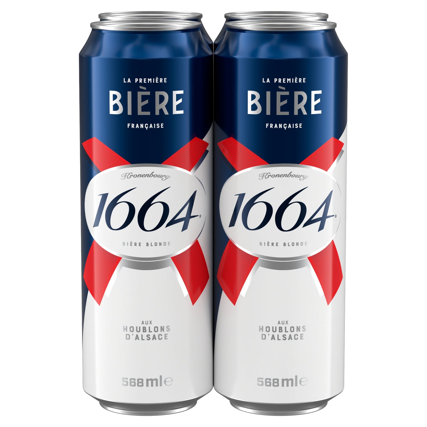 1664 BIERE (KRONENBOURG) PINT
