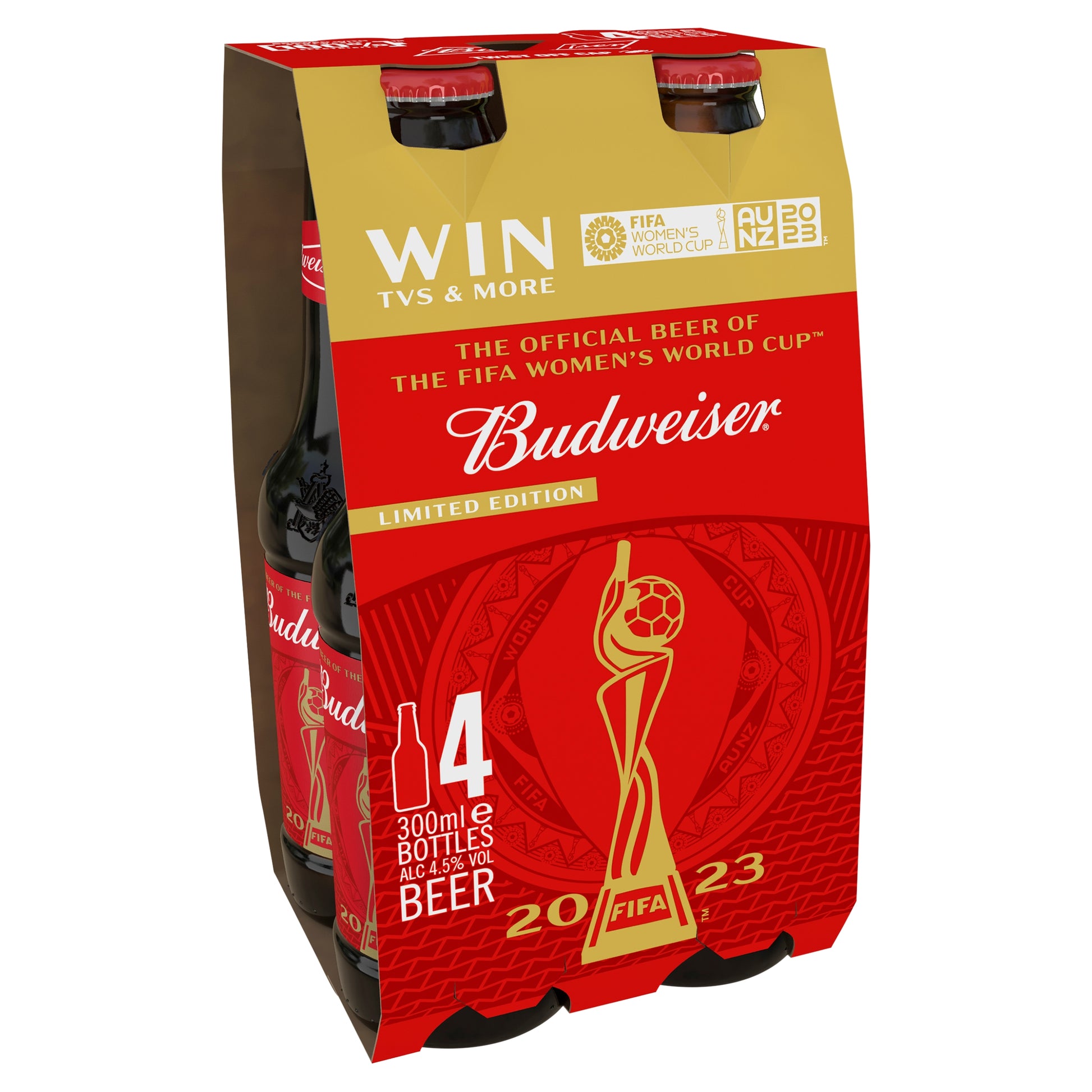 BUDWEISER 4PACK