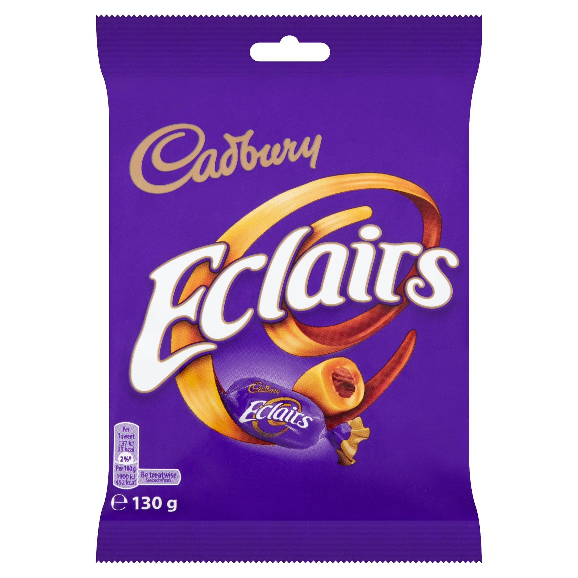 CADBURY CHOCOLATE ECLAIRS BAG