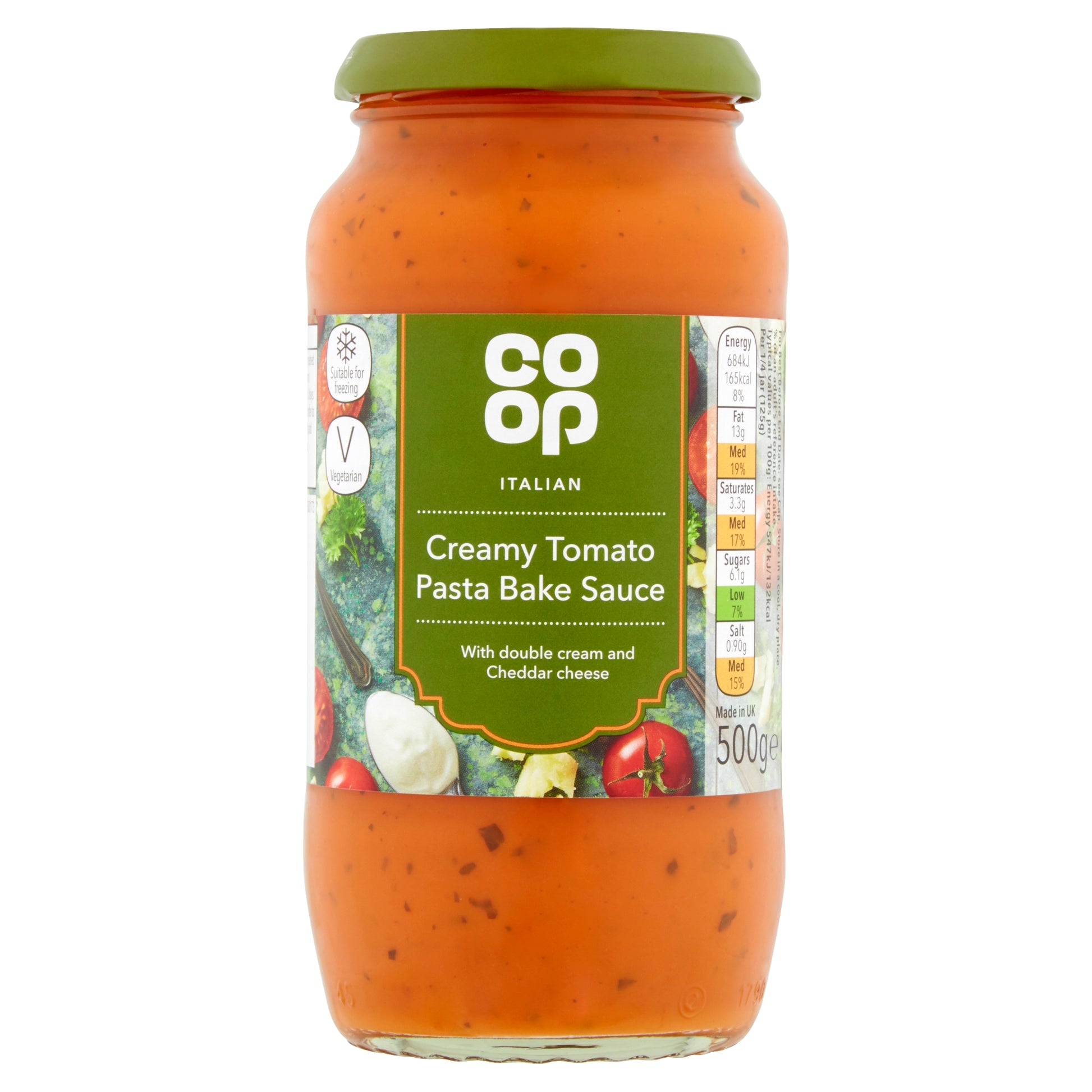 CO OP CREAMY TOMATO PASTA SAUCE