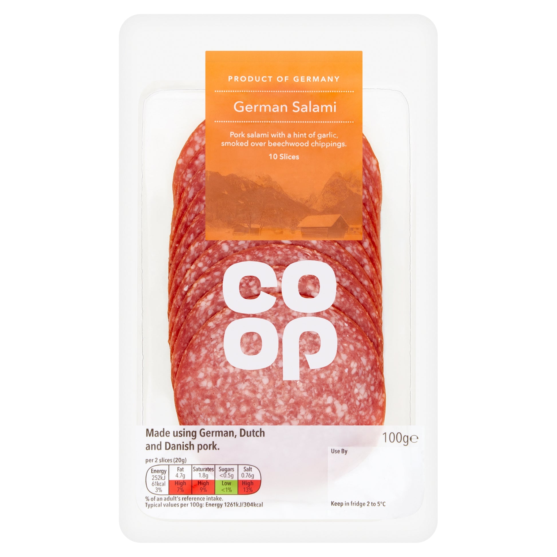 CO OP GERMAN SALAMI