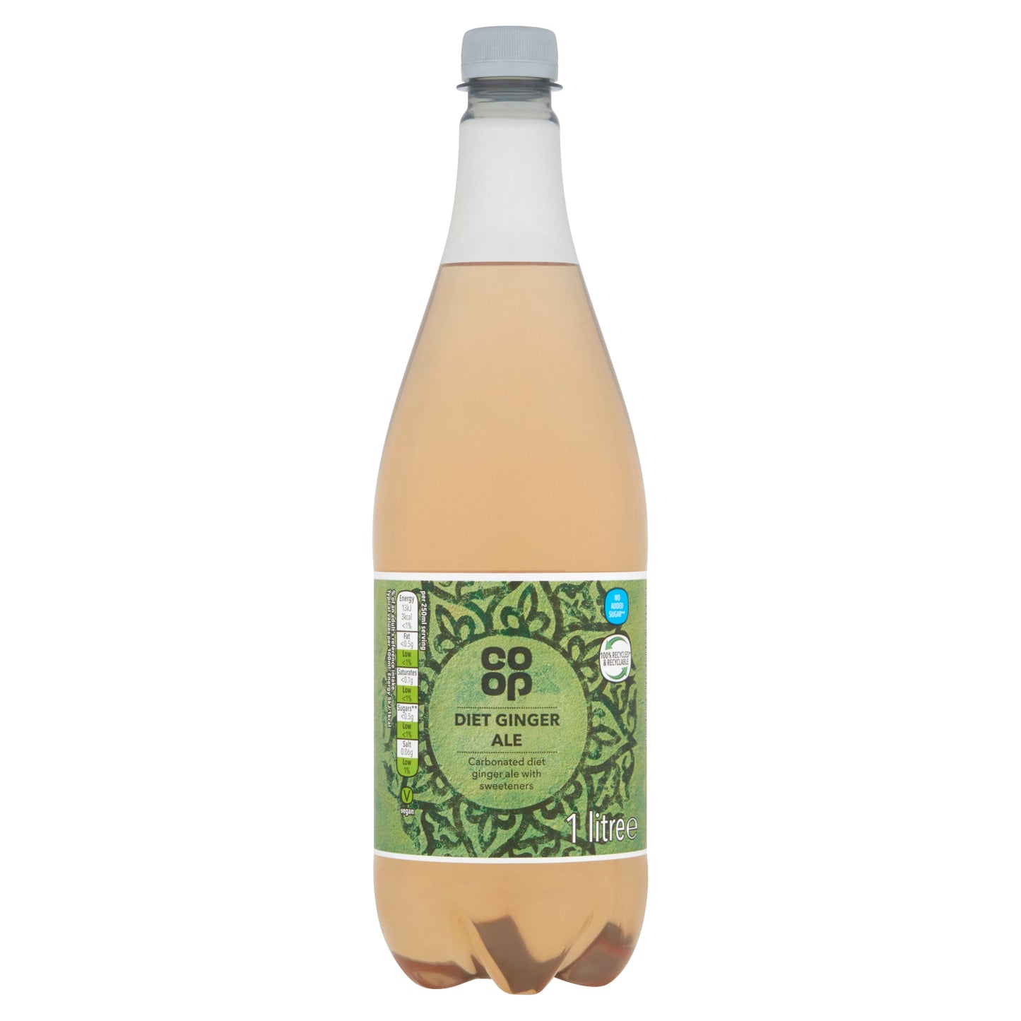 CO OP LOW CAL GINGER ALE