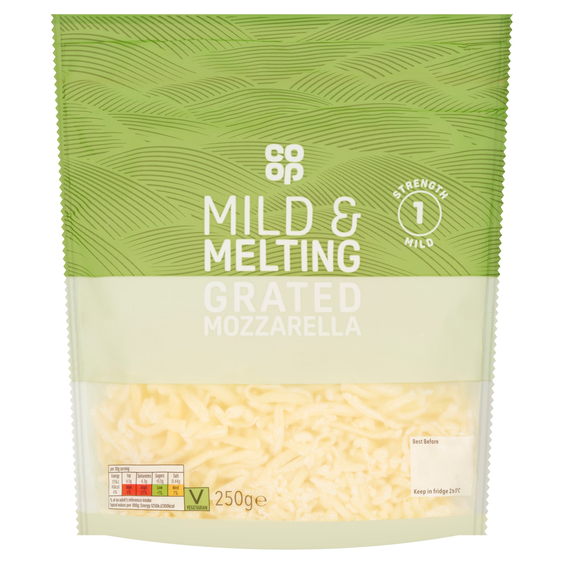 CO OP MOZZARELLA GRATED