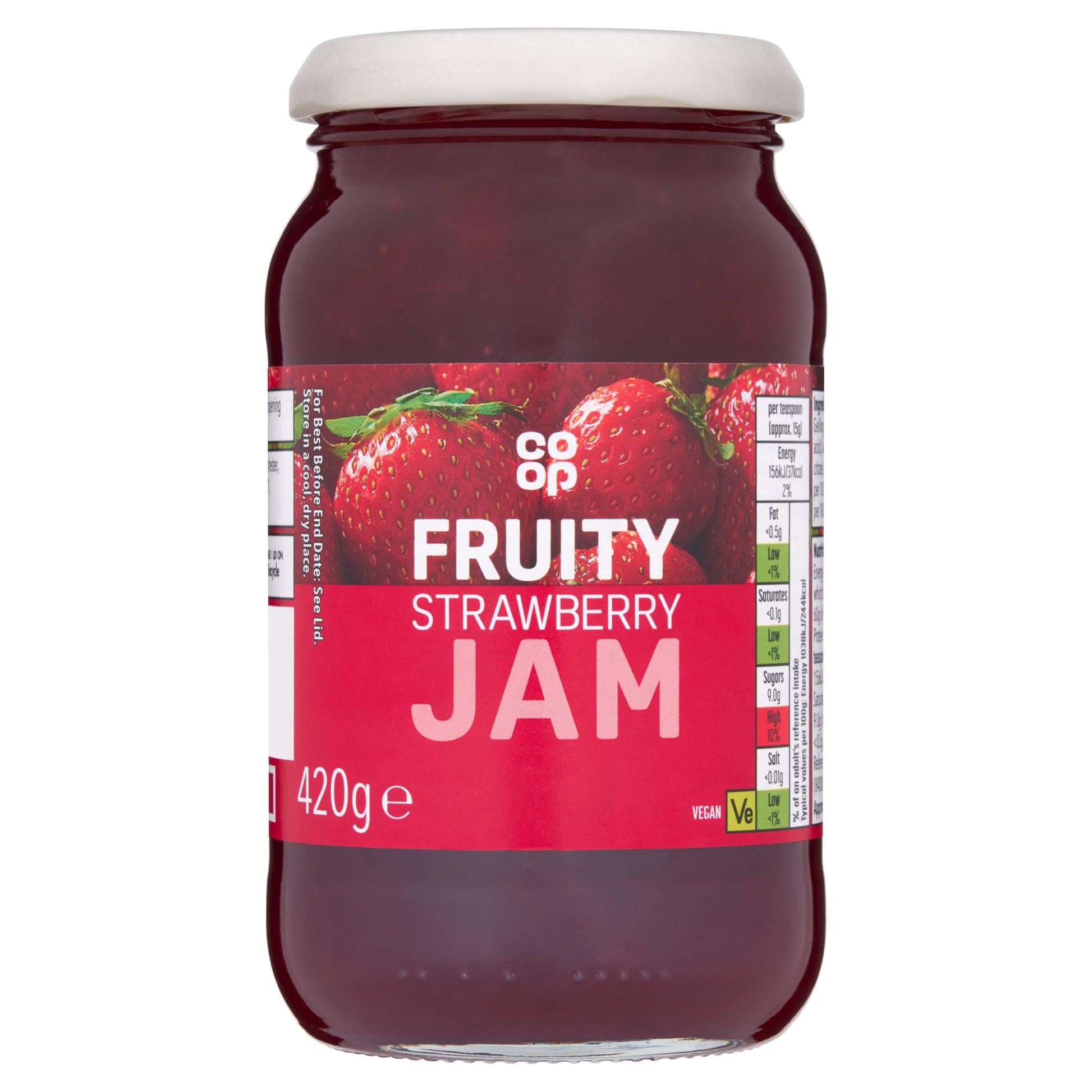 CO OP STRAWBERRY JAM