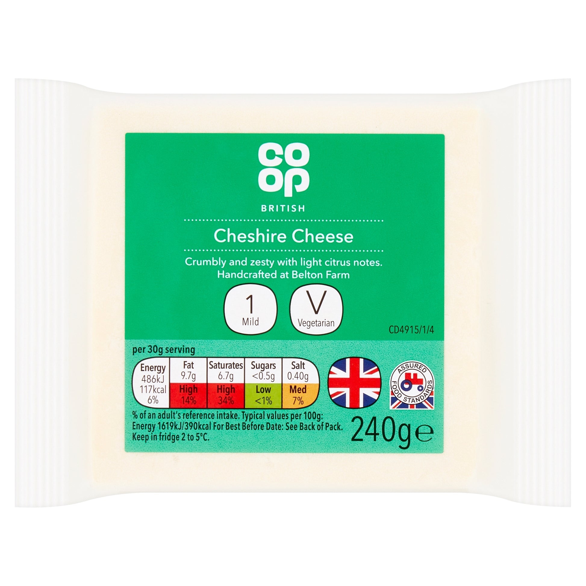 CO OP WHITE CHESHIRE