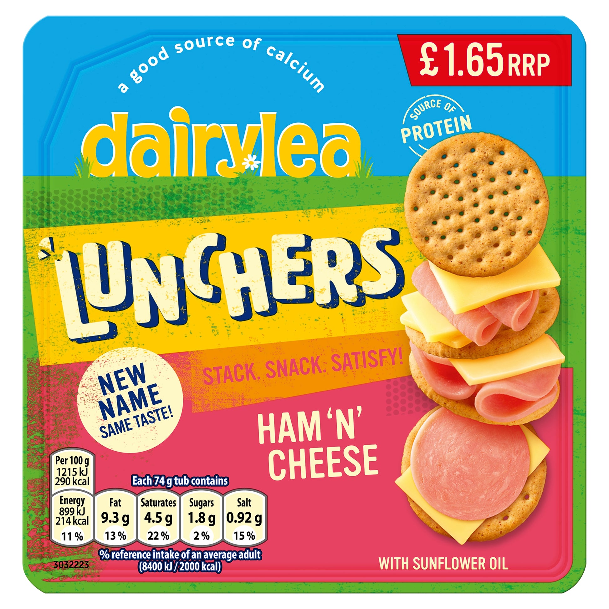 DAIRYLEA LUNCH HAM & CHEESE 74G
