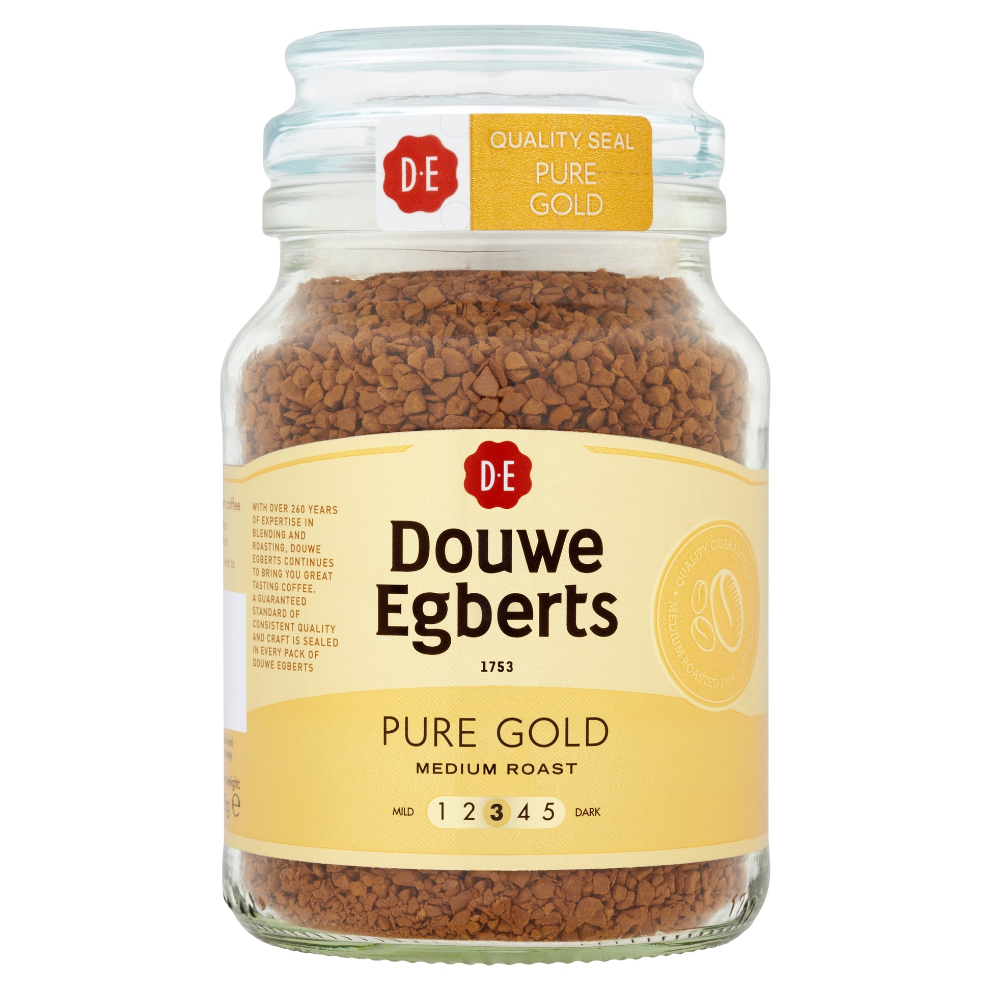 DOUWE EGBERTS PURE GOLD COFFEE PM 95G
