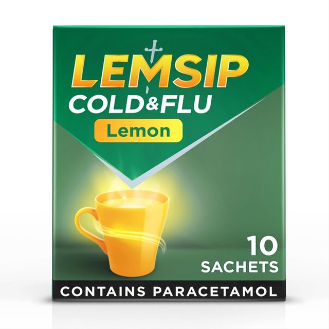 Lemsip Cold & Flu Lemon