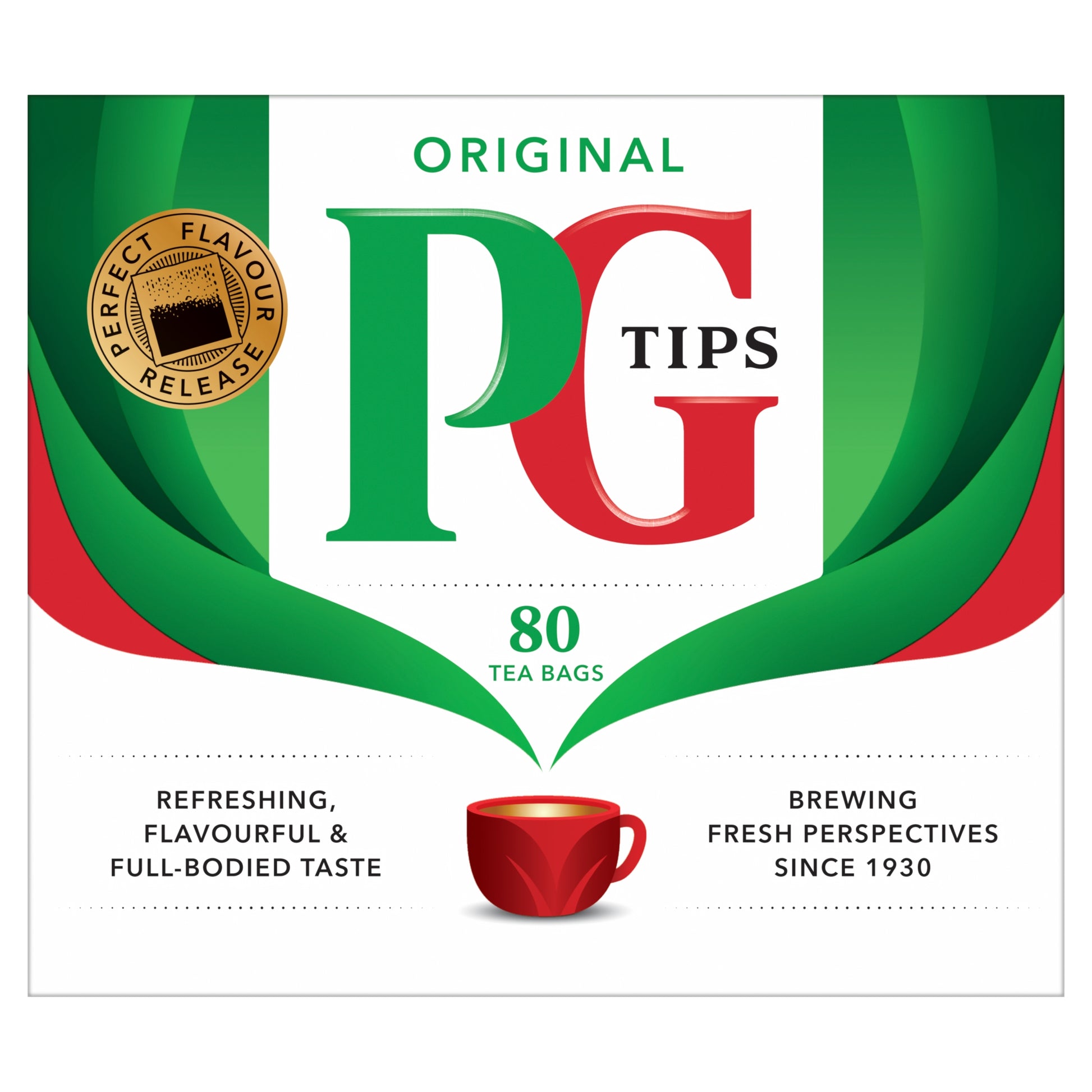 PG TIPS TEABAGS PM 80S