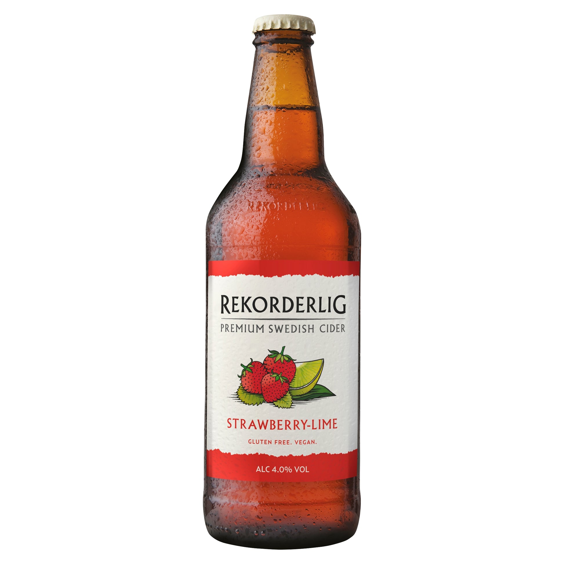 REKORDERLIG STRAWBERRY & LIME
