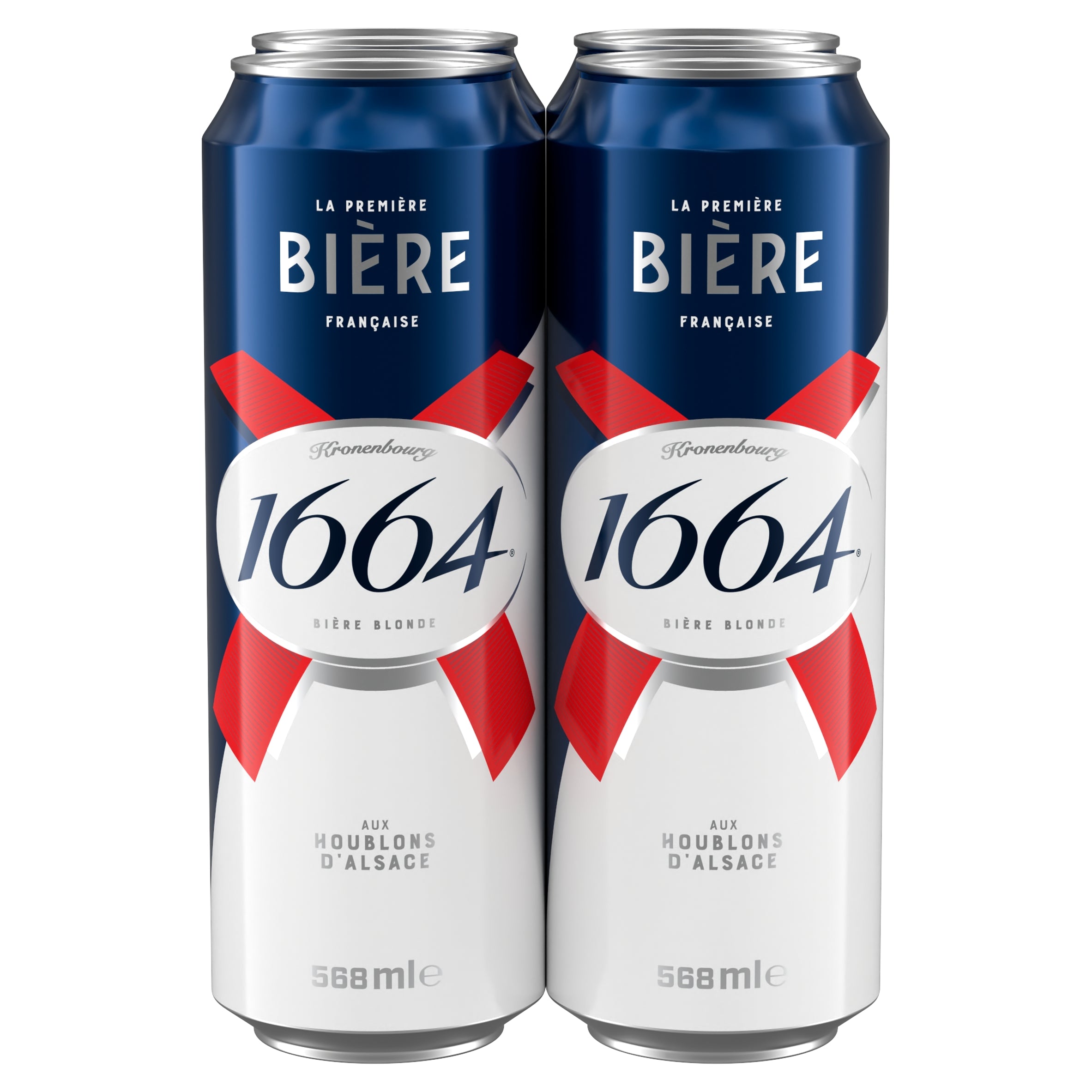 1664 BIERE (KRONENBOURG) PINT