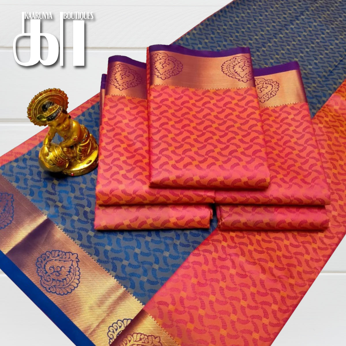 3D EMBOSSED SAREE