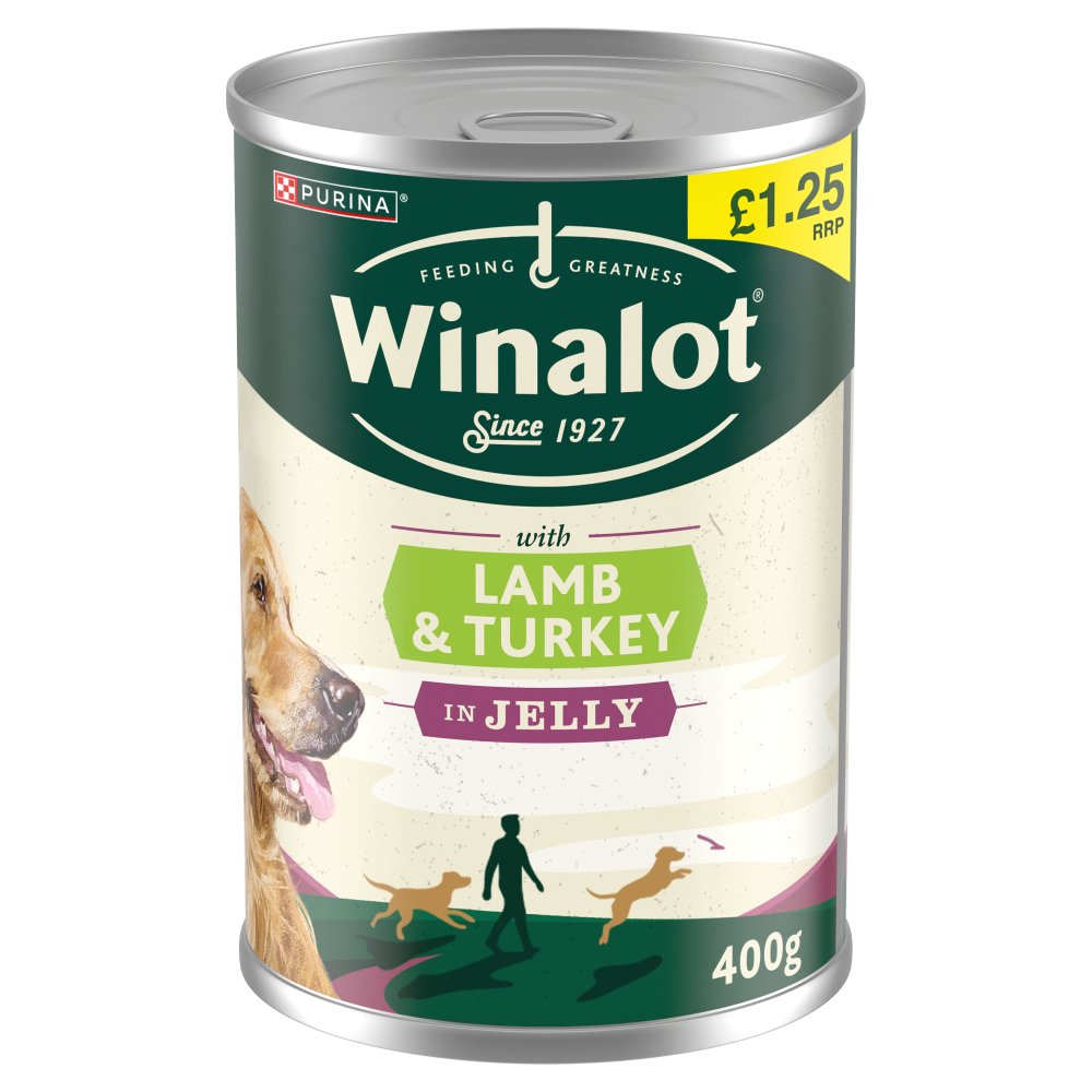 Winalot Classics Mixed in Jelly Turkey & Lamb Wet Dog Food