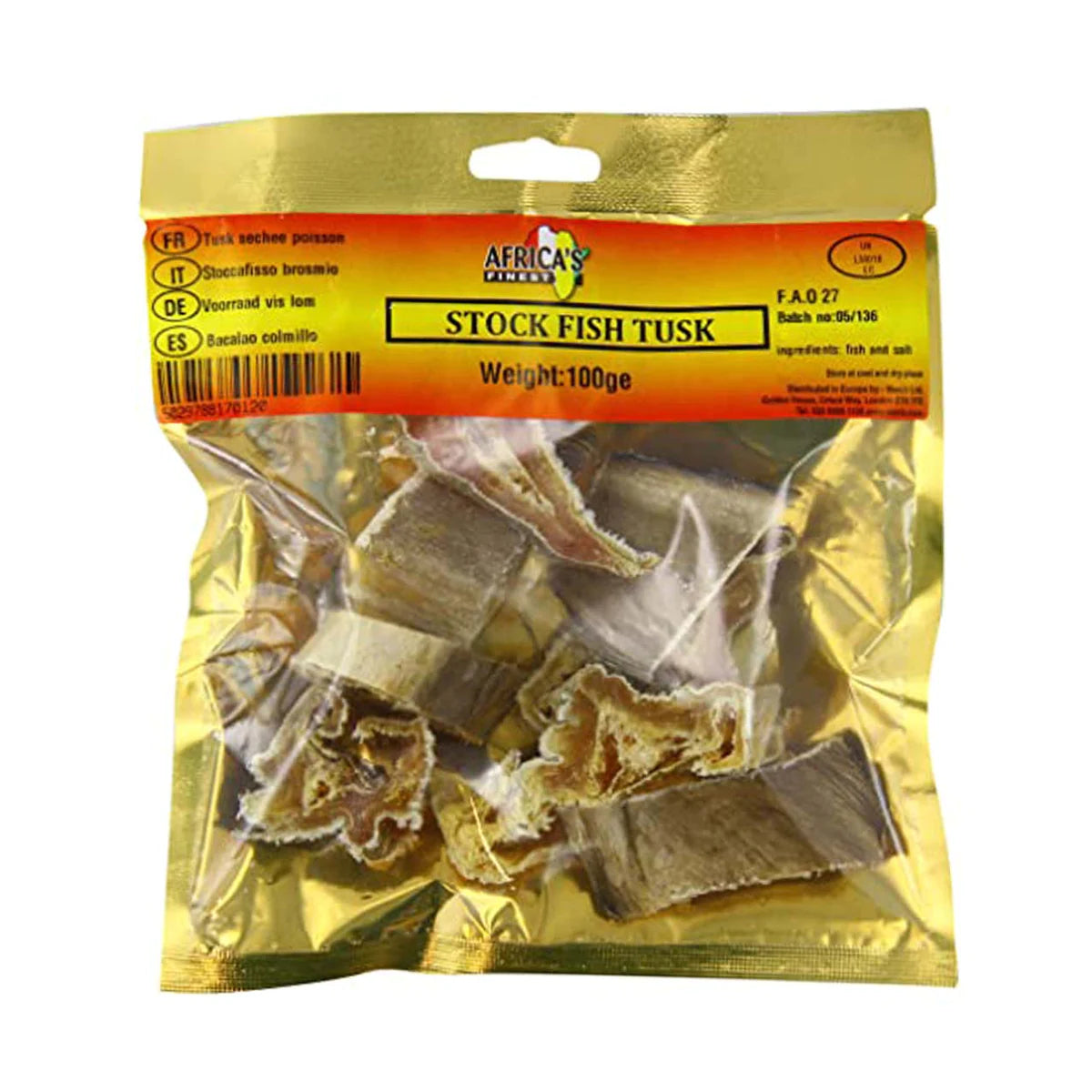 AFRICAS FINEST STOCK FISH TUSK