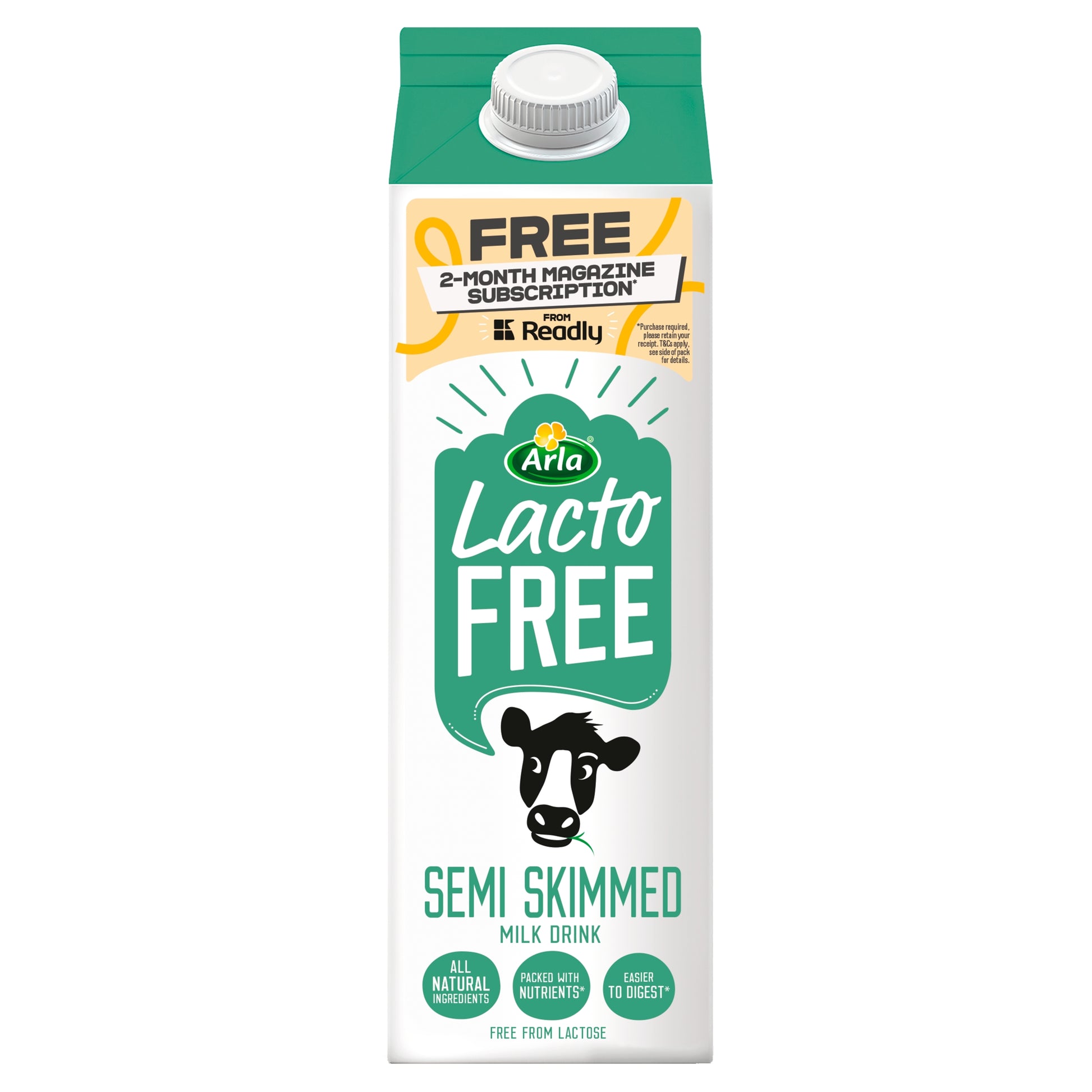 ARLA LACTO FREE SEMI SKIMMED MILK 1L