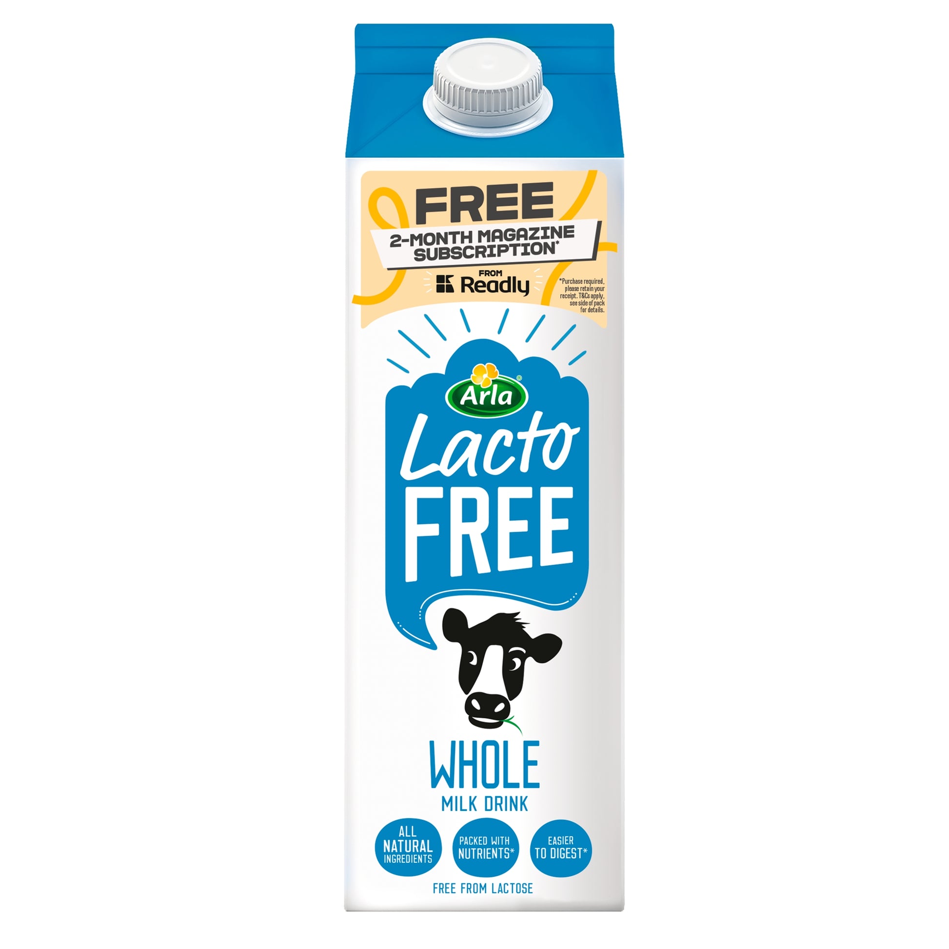 ARLA LACTOFREE WHOLE ESL