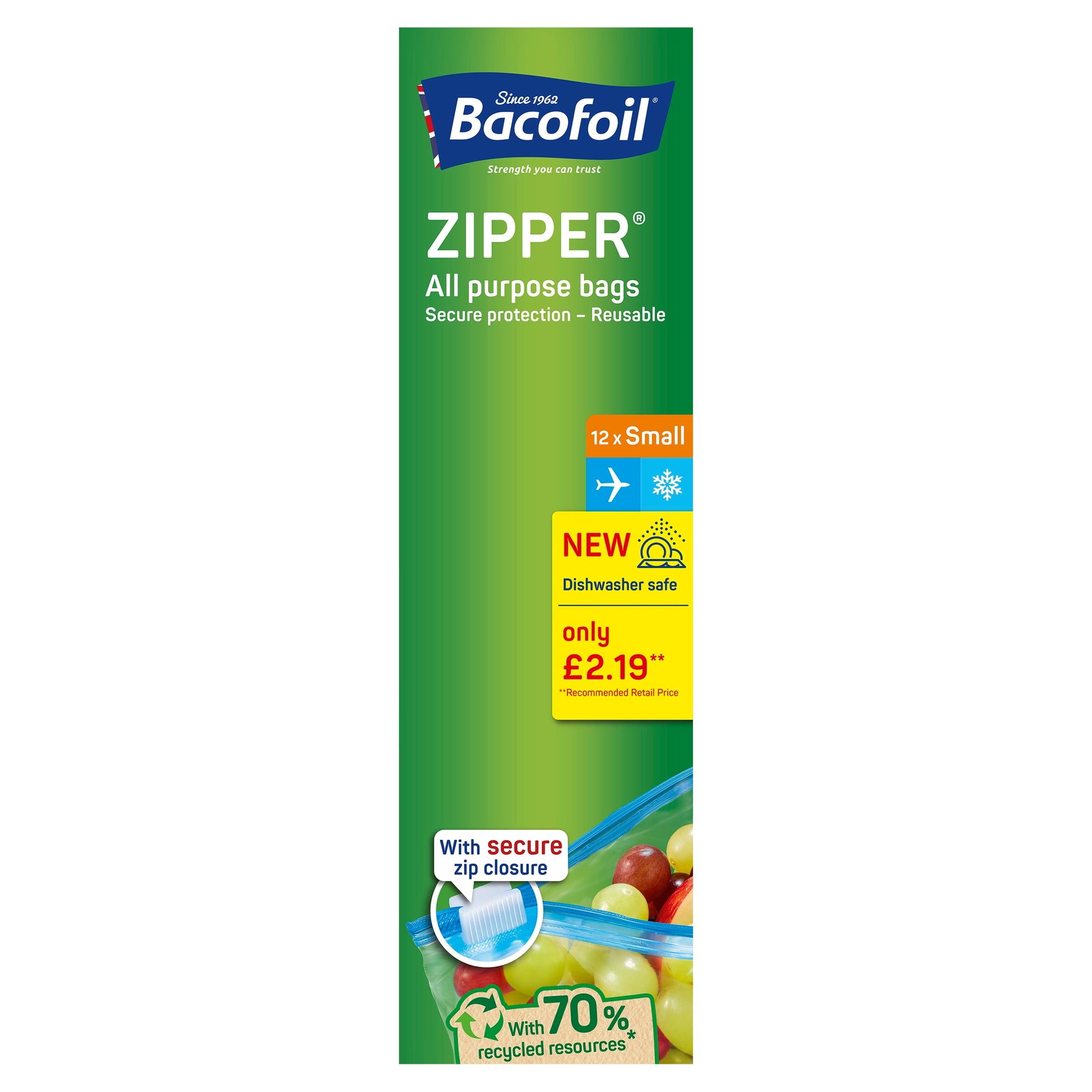 BACOFOIL ZIPPER BAGS