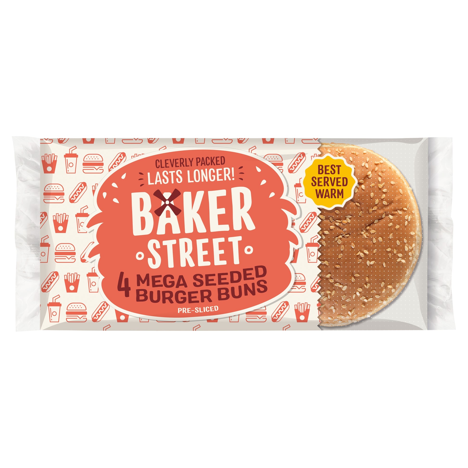 BAKER STREET MEGA BURGER BUN