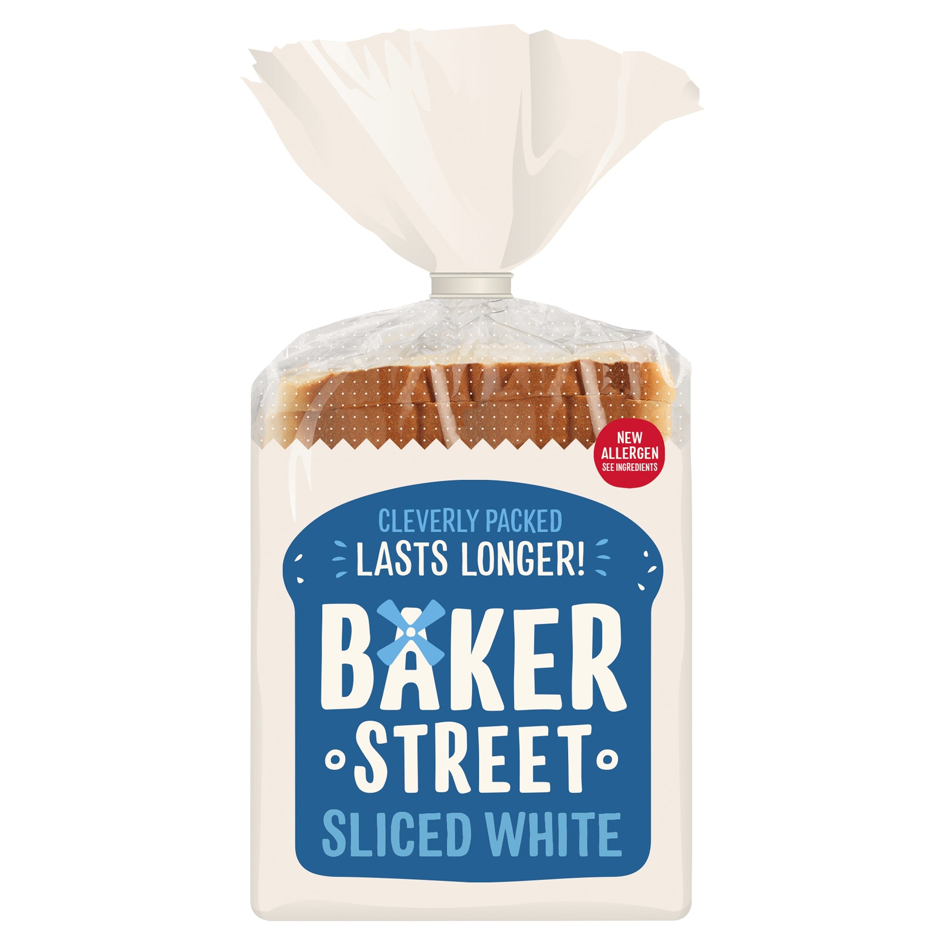 BAKER STREET WHITE SLICED BREAD
