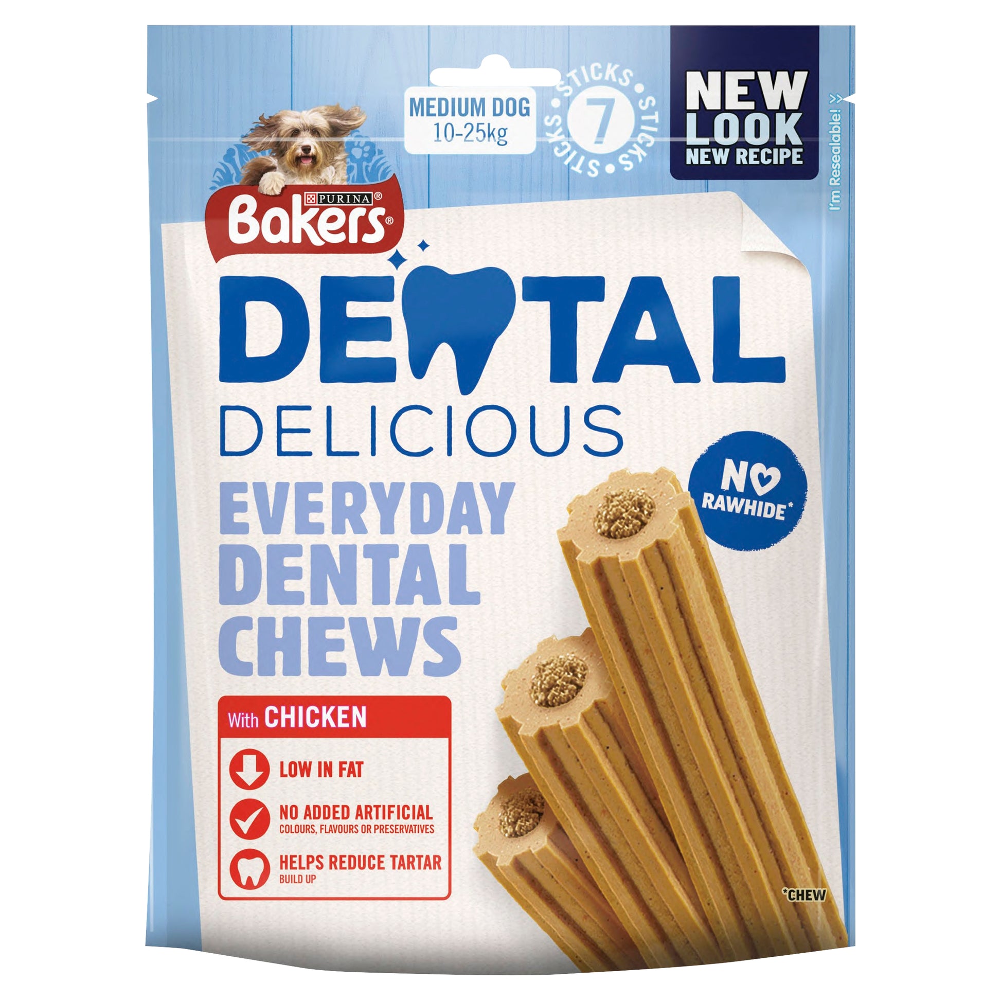BAKERS DENTAL DELICIOUS CHICKEN MEDIUM