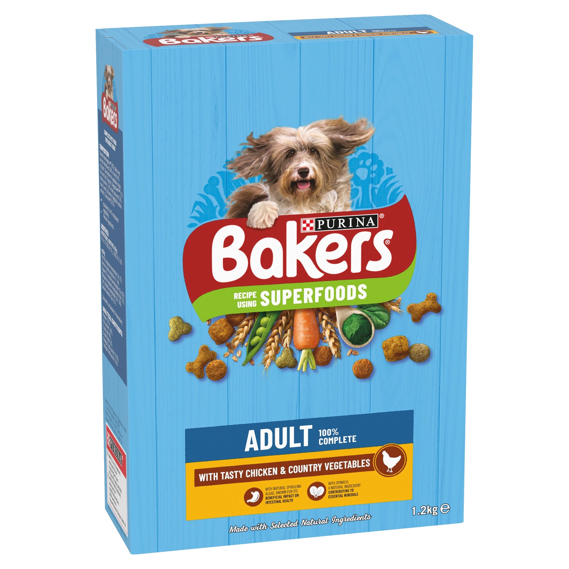 Bakers Adult With Tasty Chicken & Vegetables & Wholegrain