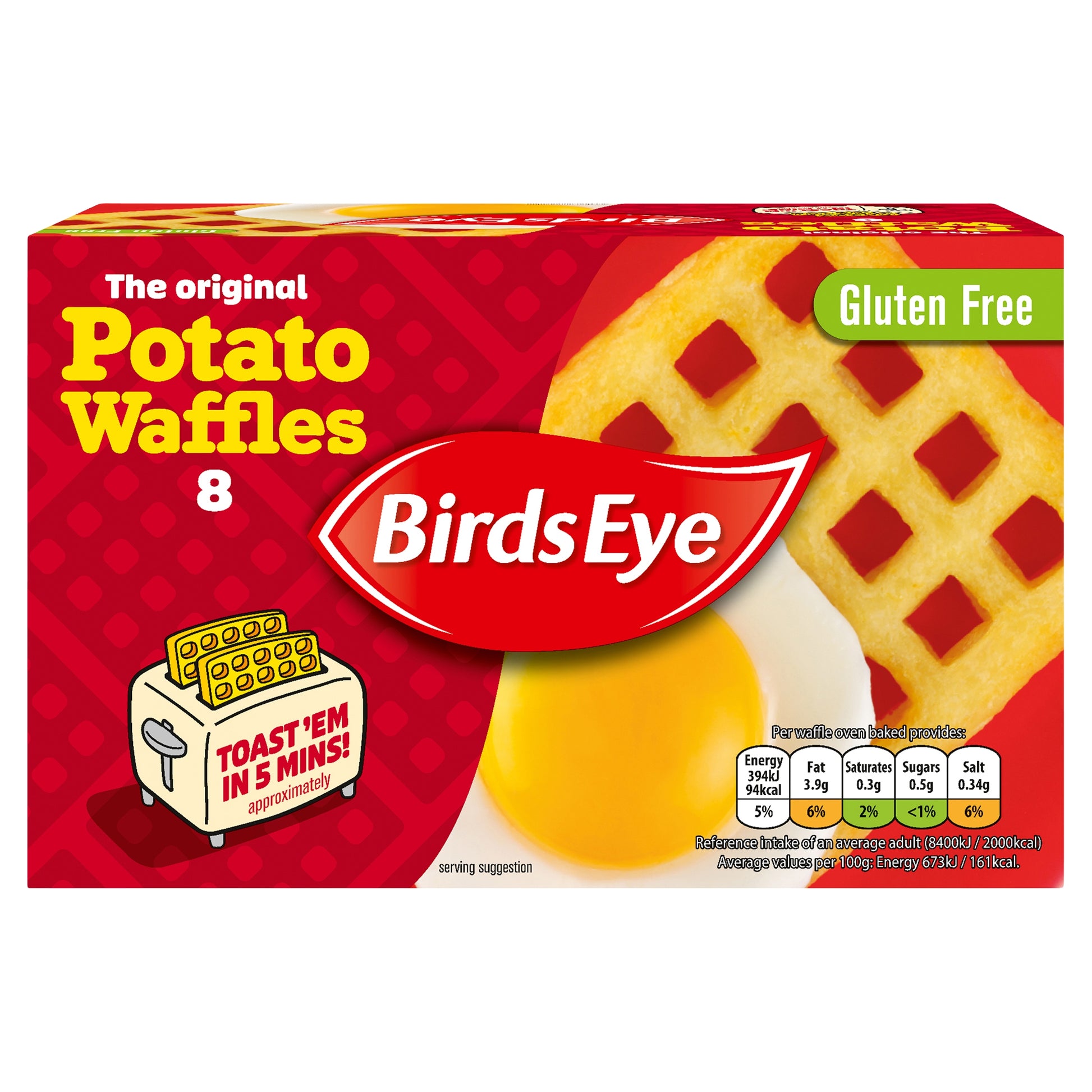 BIRDS EYE POTATO WAFFLES