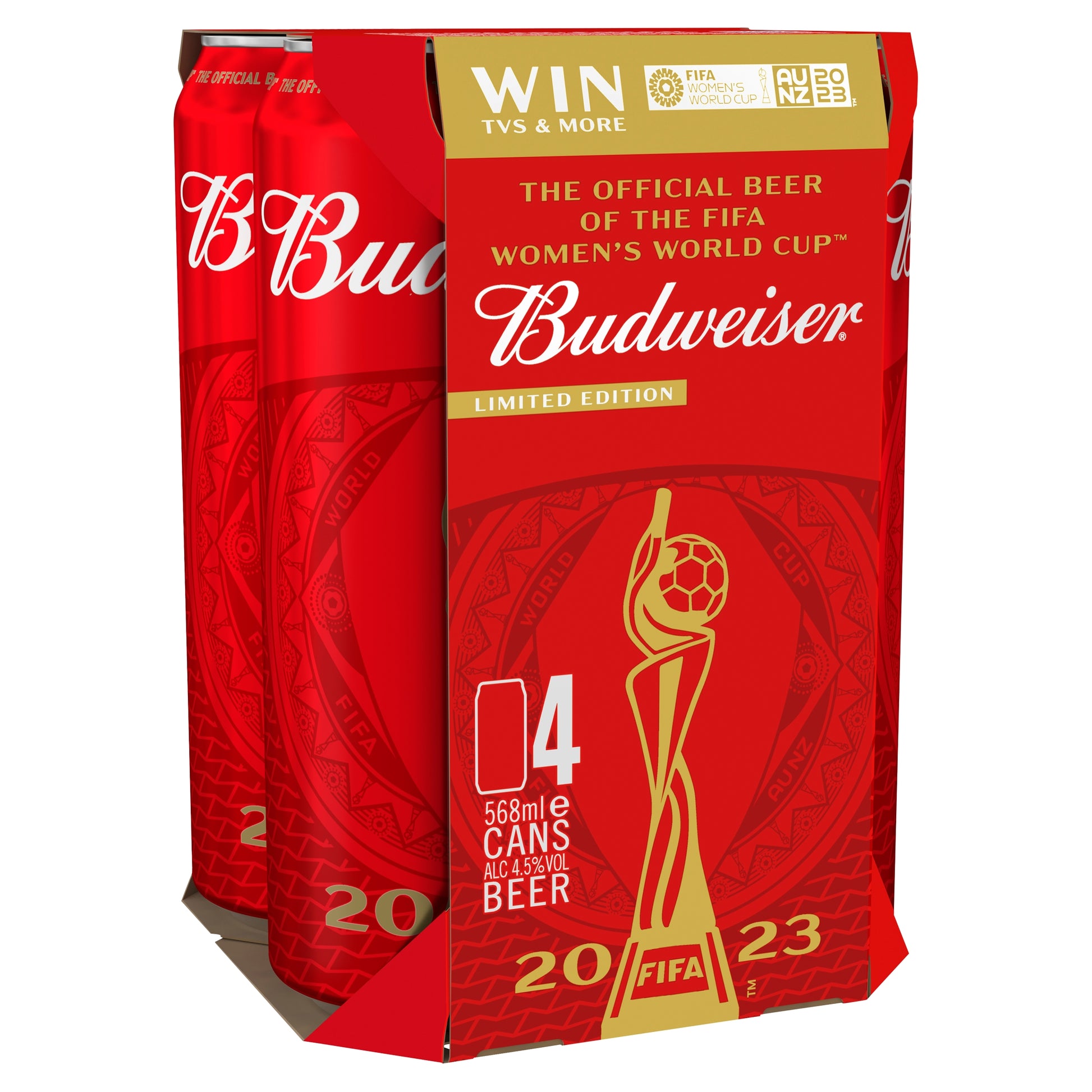 BUDWEISER PINT 4.5%