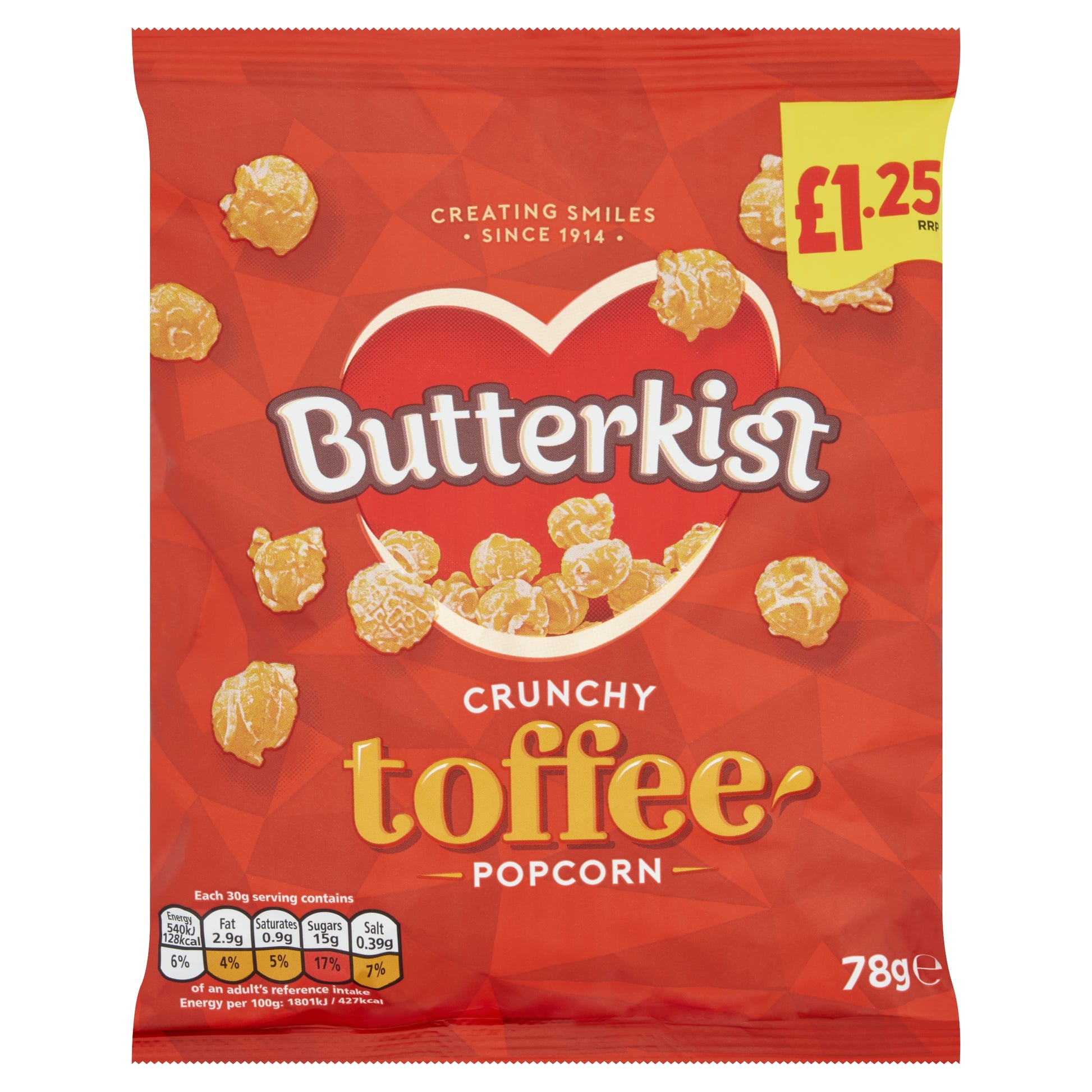 BUTTERKIST TOFFEE POPCORN
