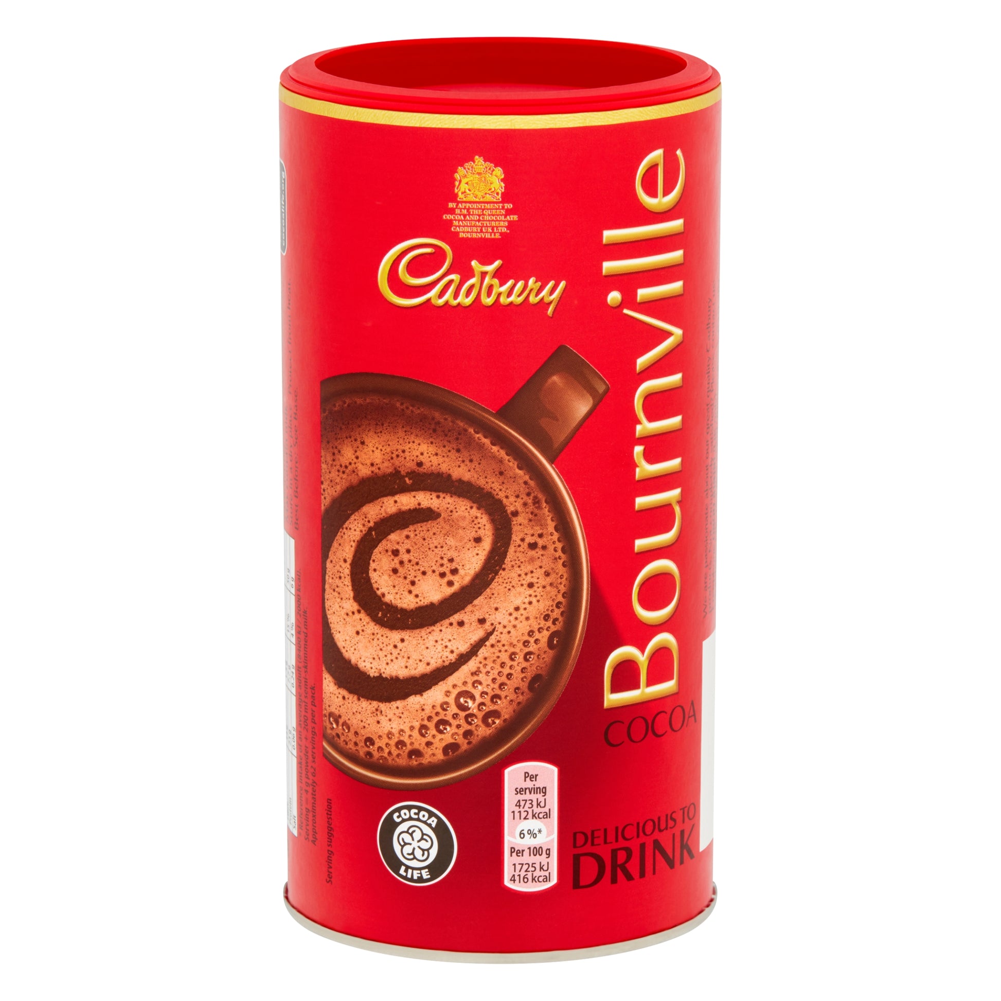 CADBURY BOURNEVILLE COCOA 250G