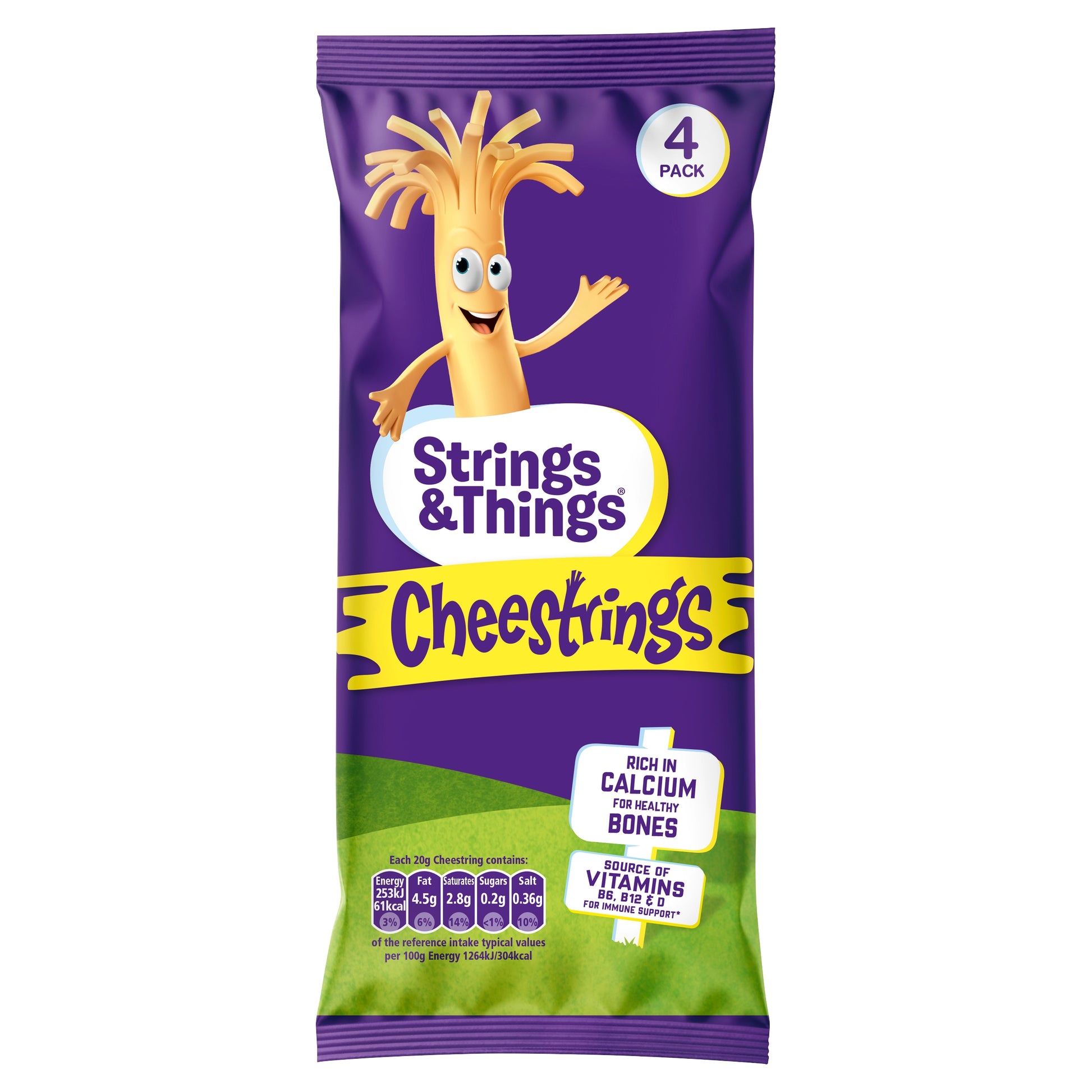 CHEESTRINGS CHEDDAR 4PK