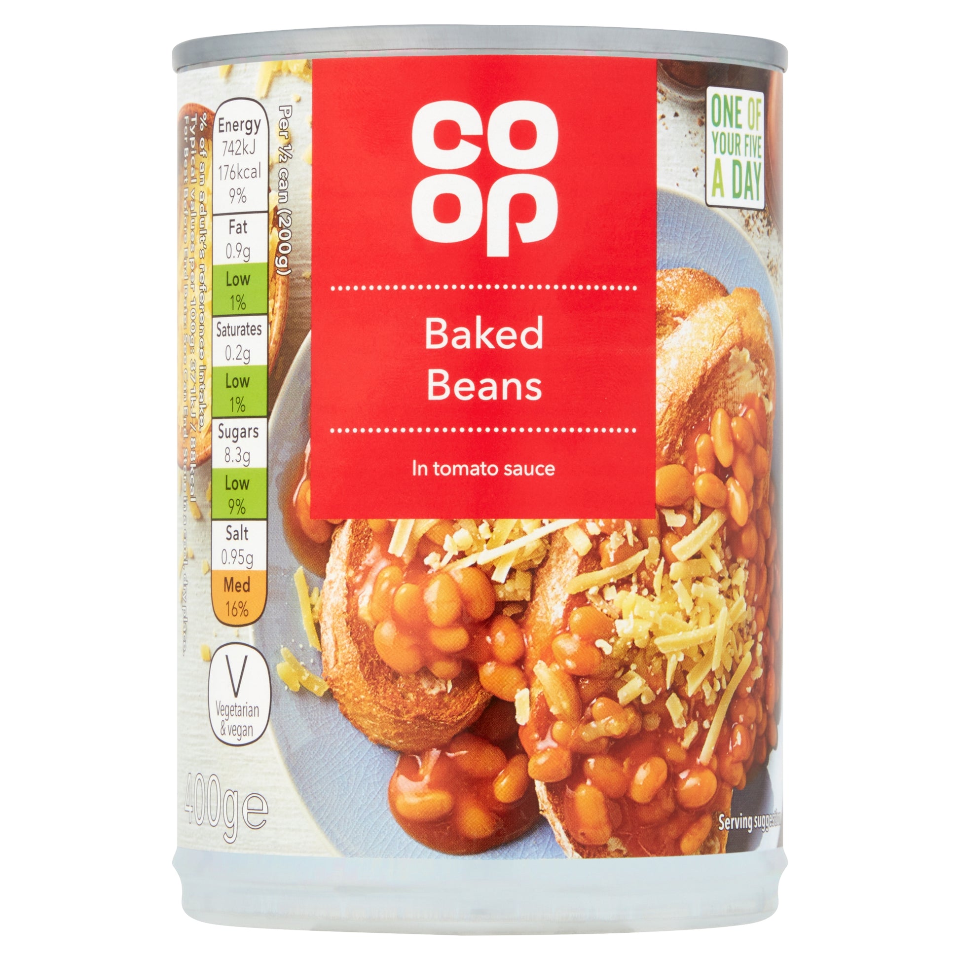 CO OP BAKED BEANS IN TOMATO SAUCE