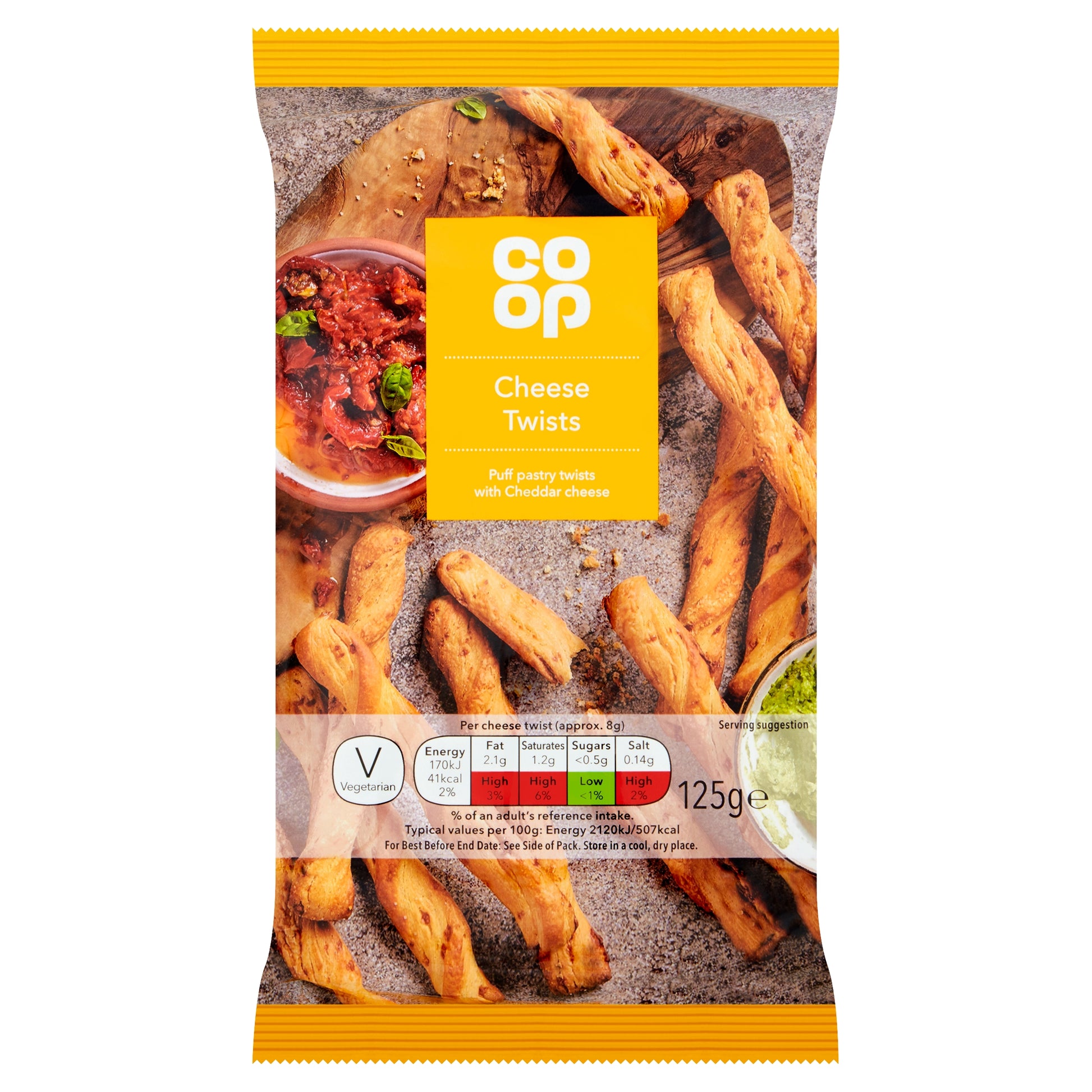 CO OP CHEESE TWISTS