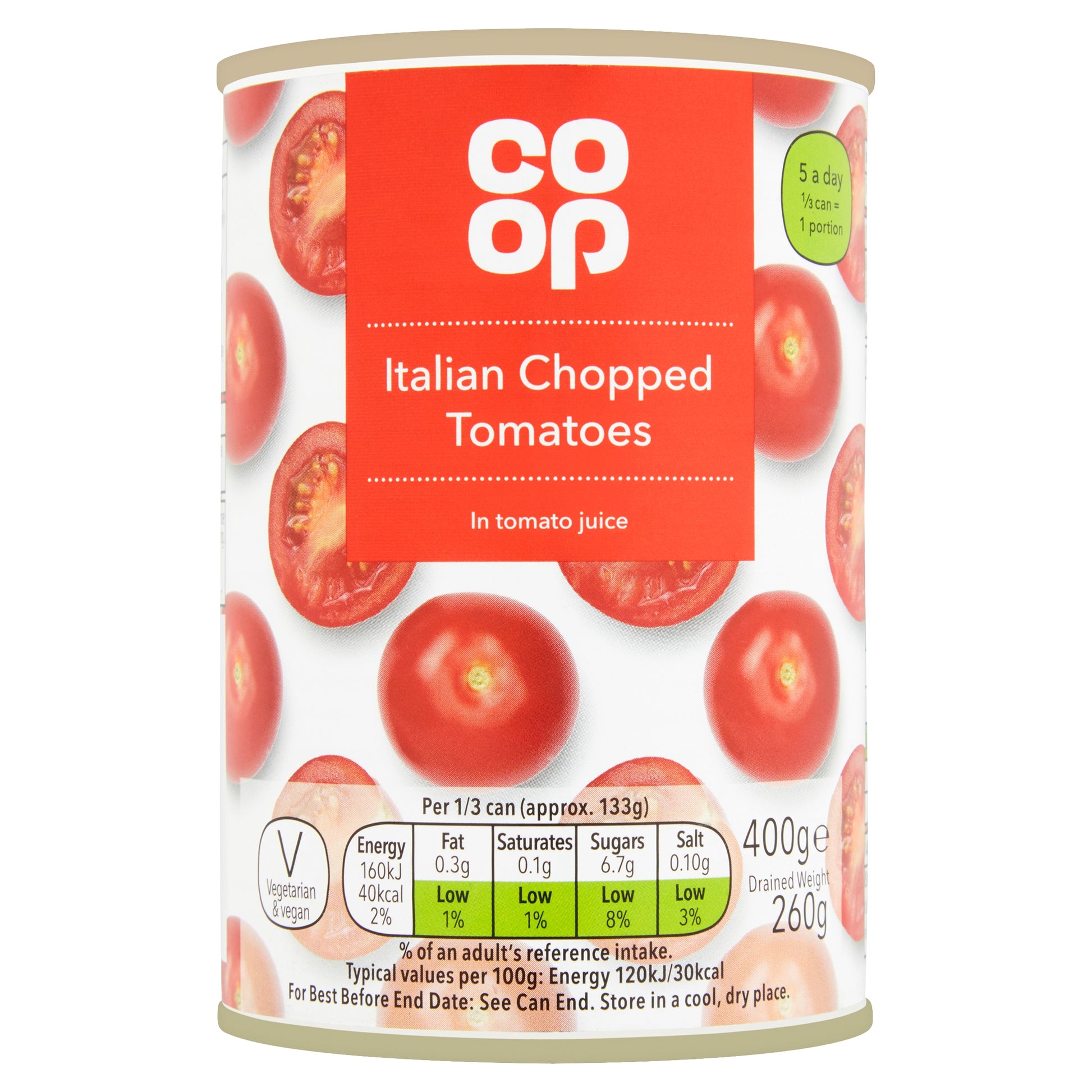 CO OP CHOPPED TOMATOES