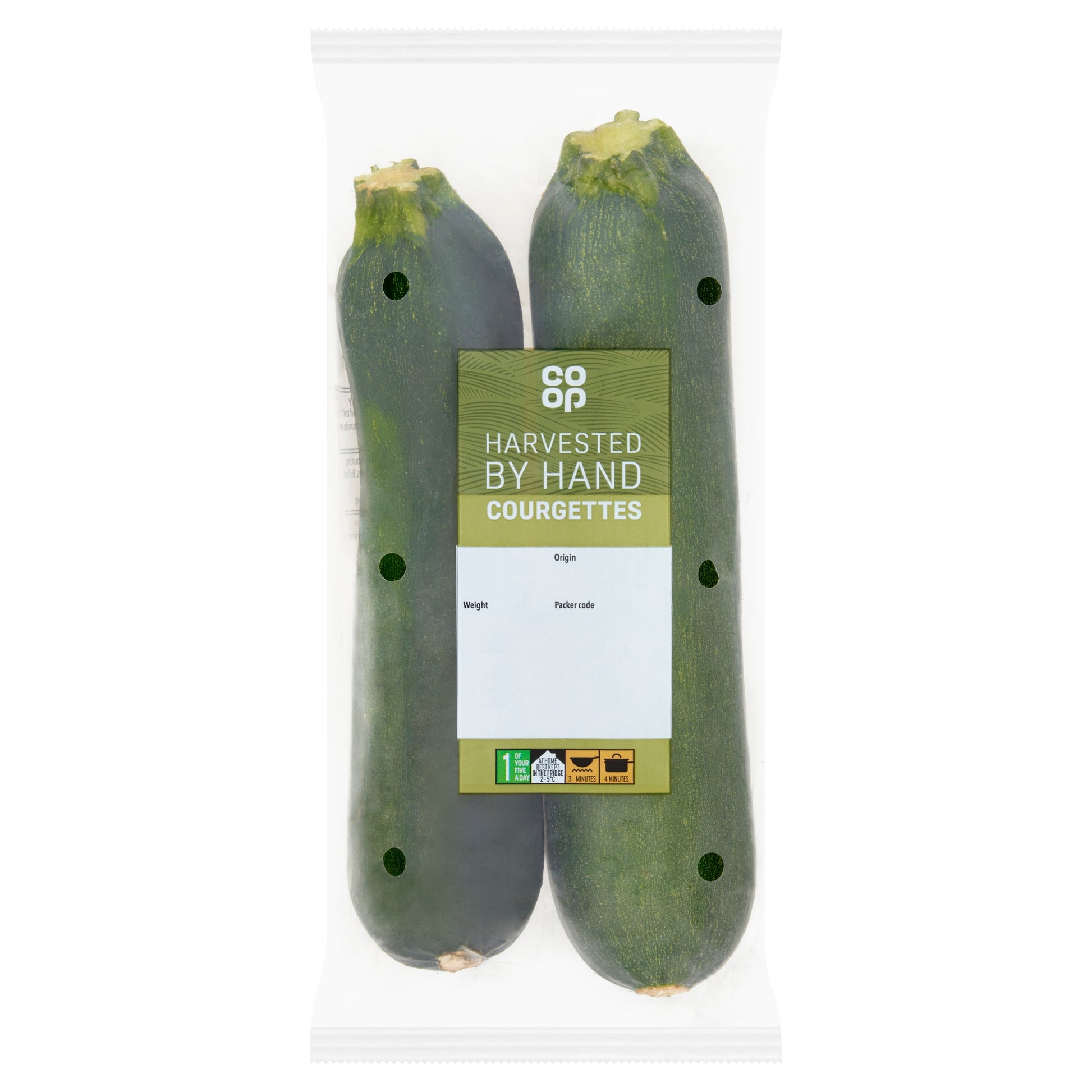CO OP COURGETTES