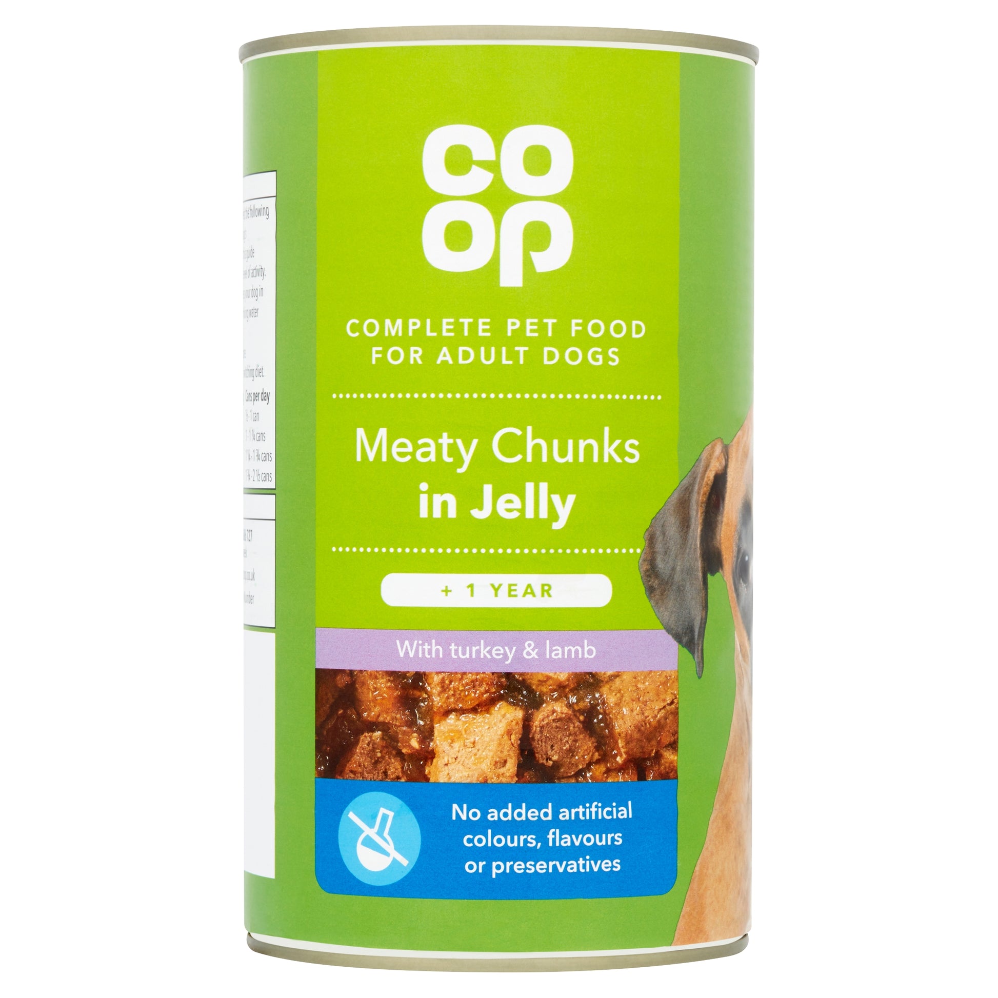 CO OP DOG MEATY CHUNKS TURKEY& LAMB