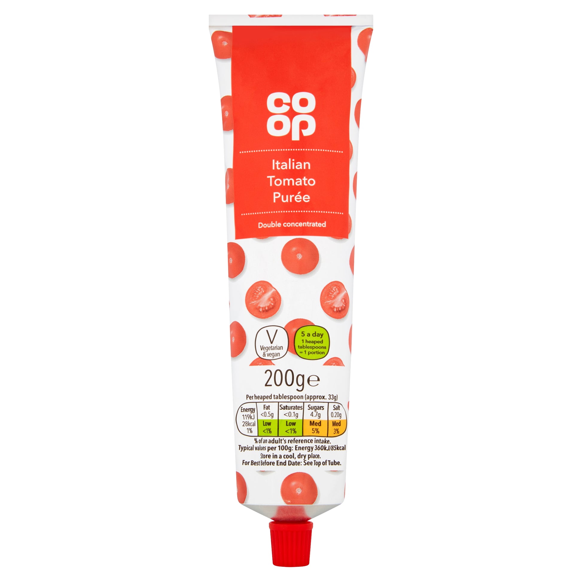 CO OP DOUBLE CONCENTRATE TOMATO PUREE
