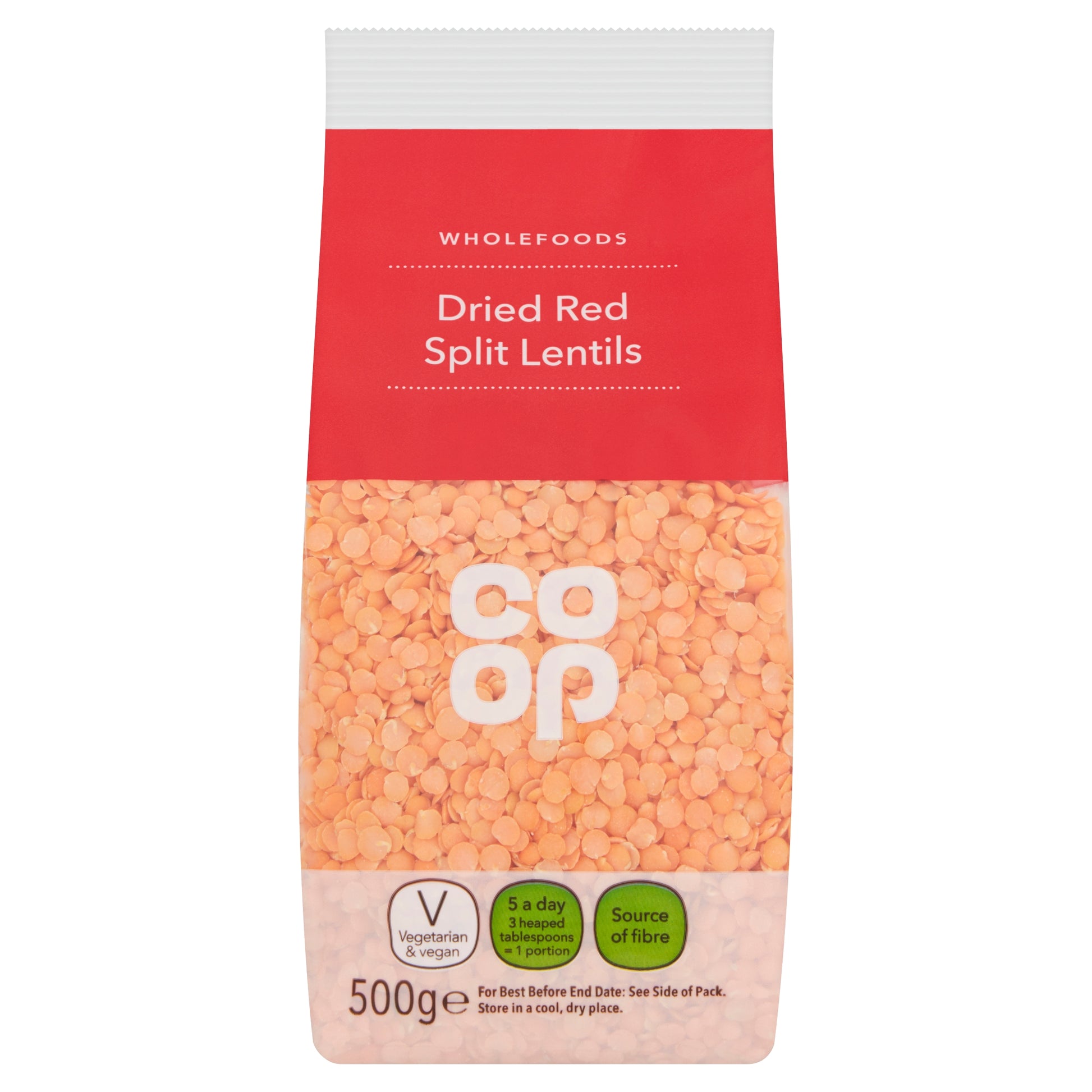 CO OP DRIED RED LENTILS