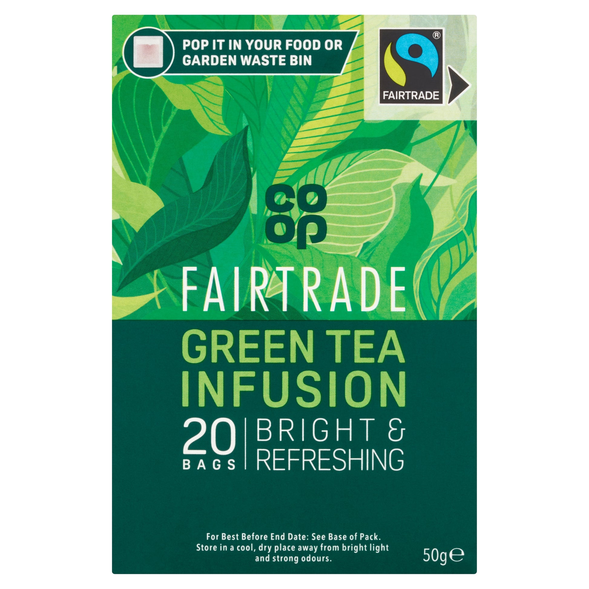 CO OP 20 PURE GREEN TEABAGS