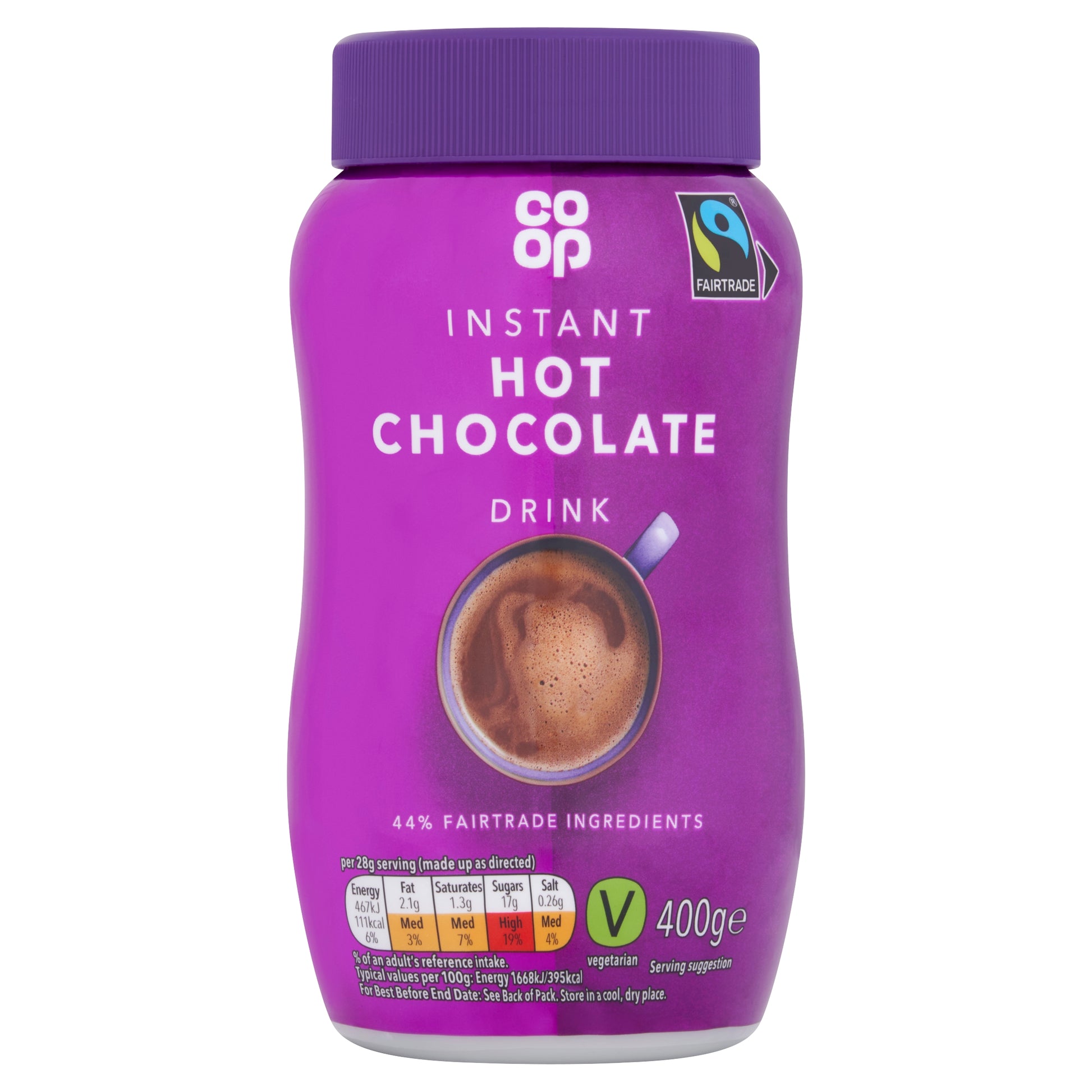 CO OP INSTANT HOT CHOCOLATE 400G
