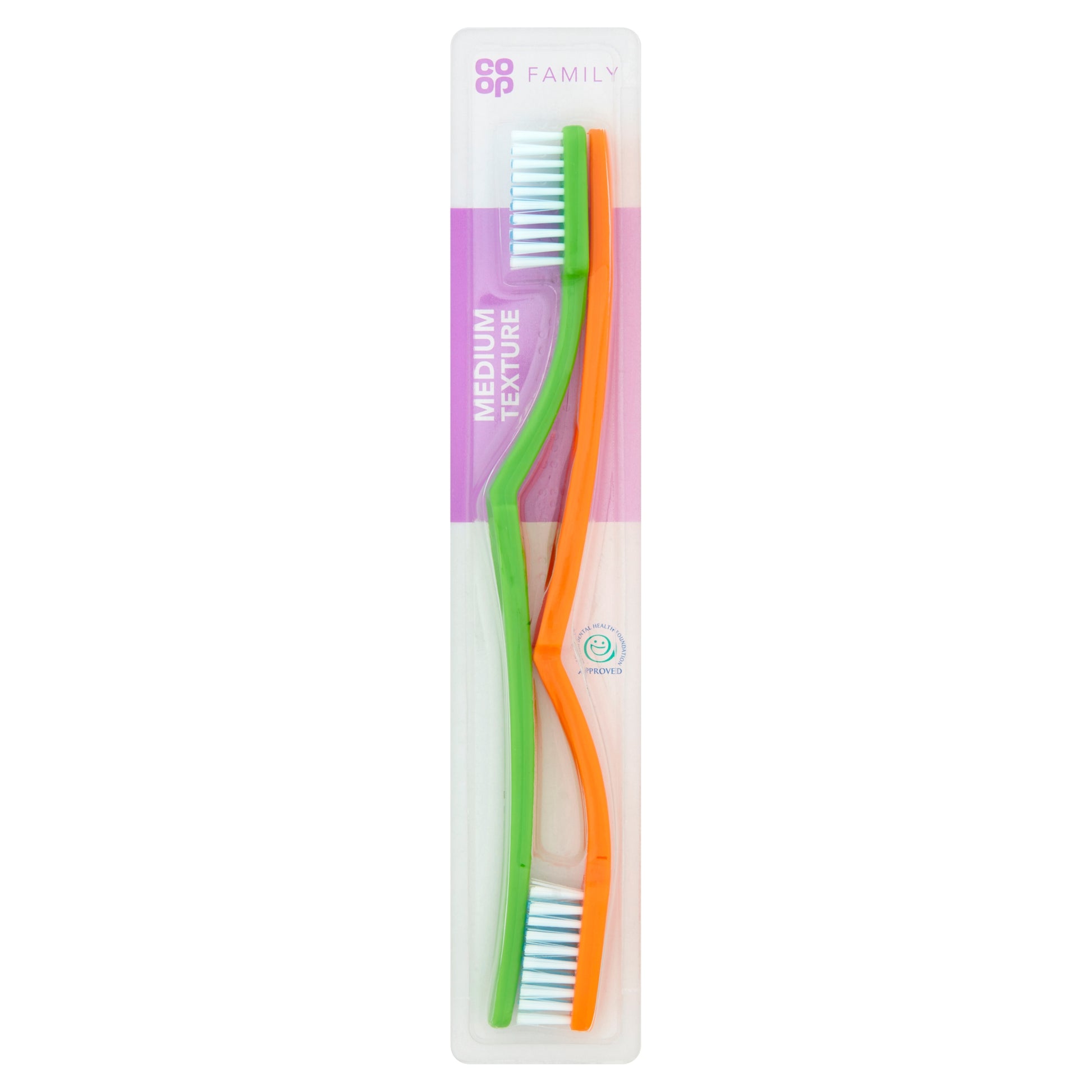 CO OP FAMILY TWIN TOOTHBRUSH