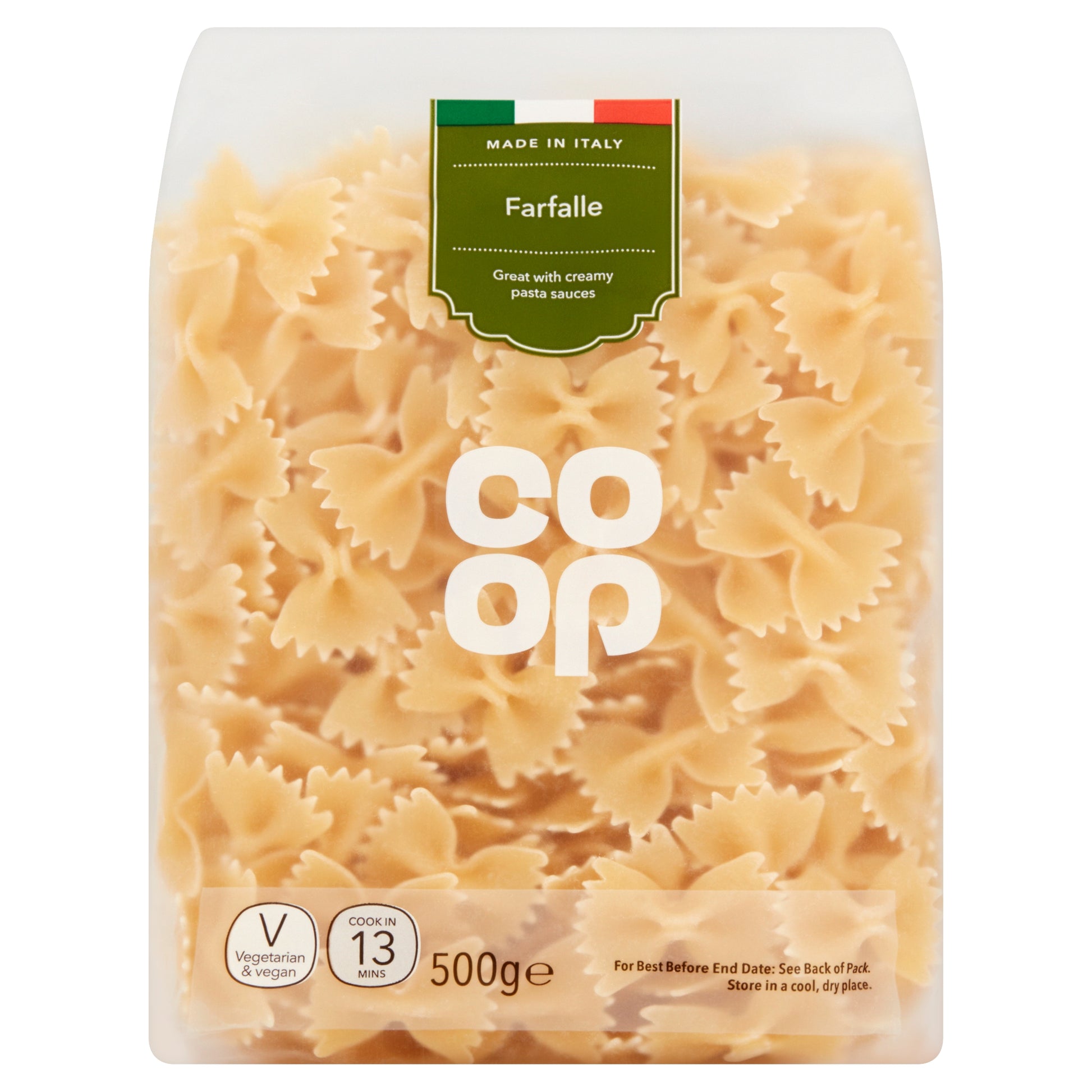CO OP FARFALLE PASTA BOWS