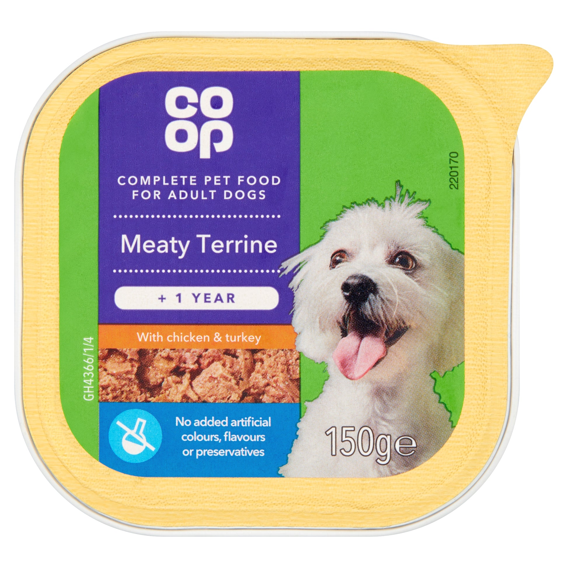 CO OP GOURMET CHICKEN & TURKEY DOG FOOD