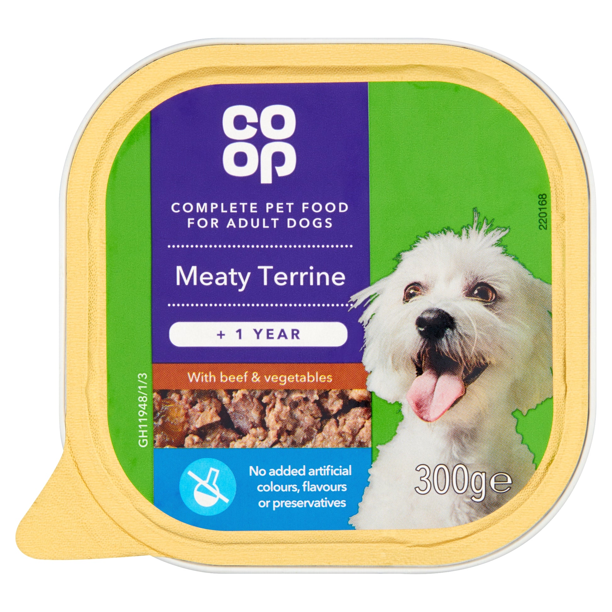 CO OP GOURMET TERRINE WITH TENDER BEEF & VEGETABLE