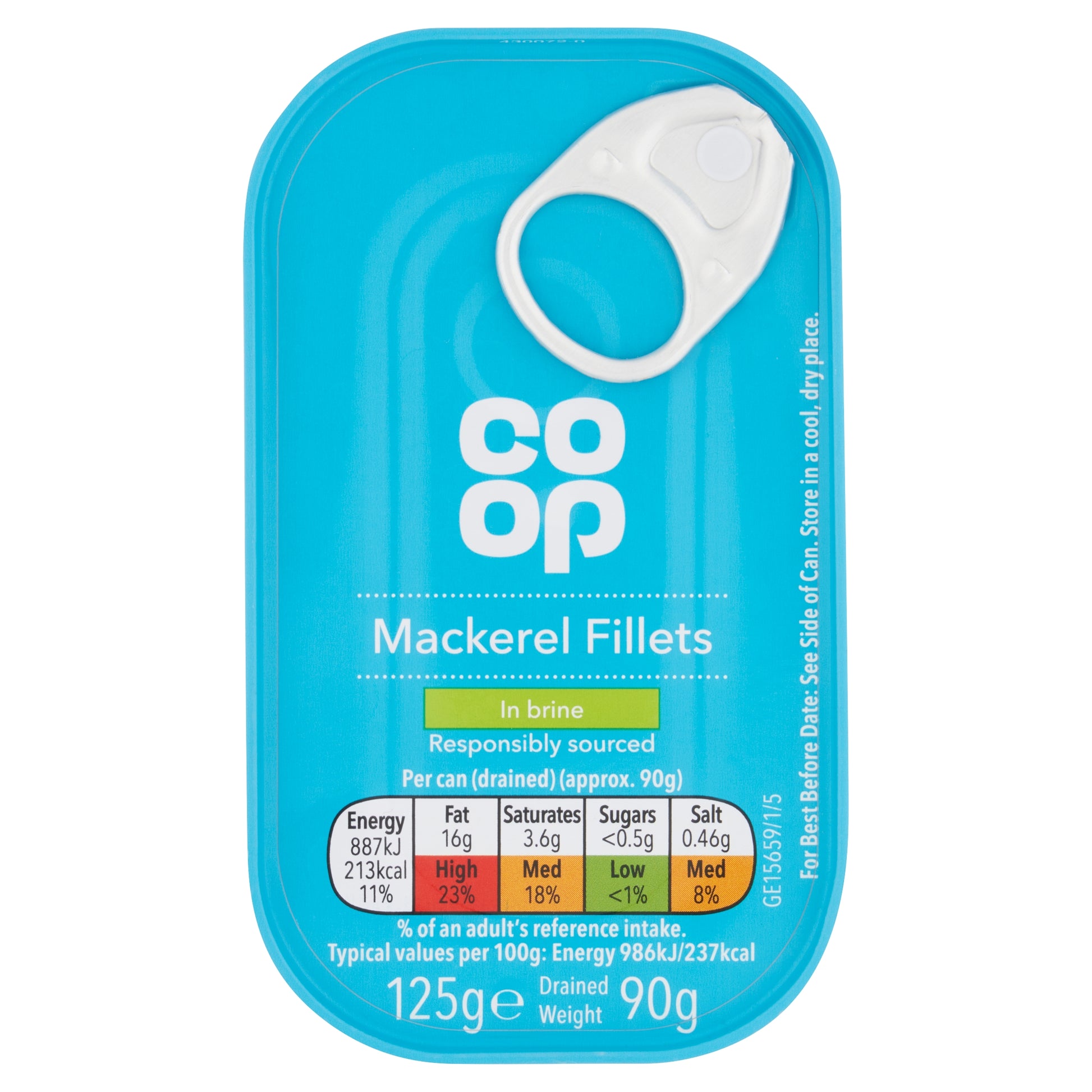 CO OP MACKEREL FILLETS IN BRINE
