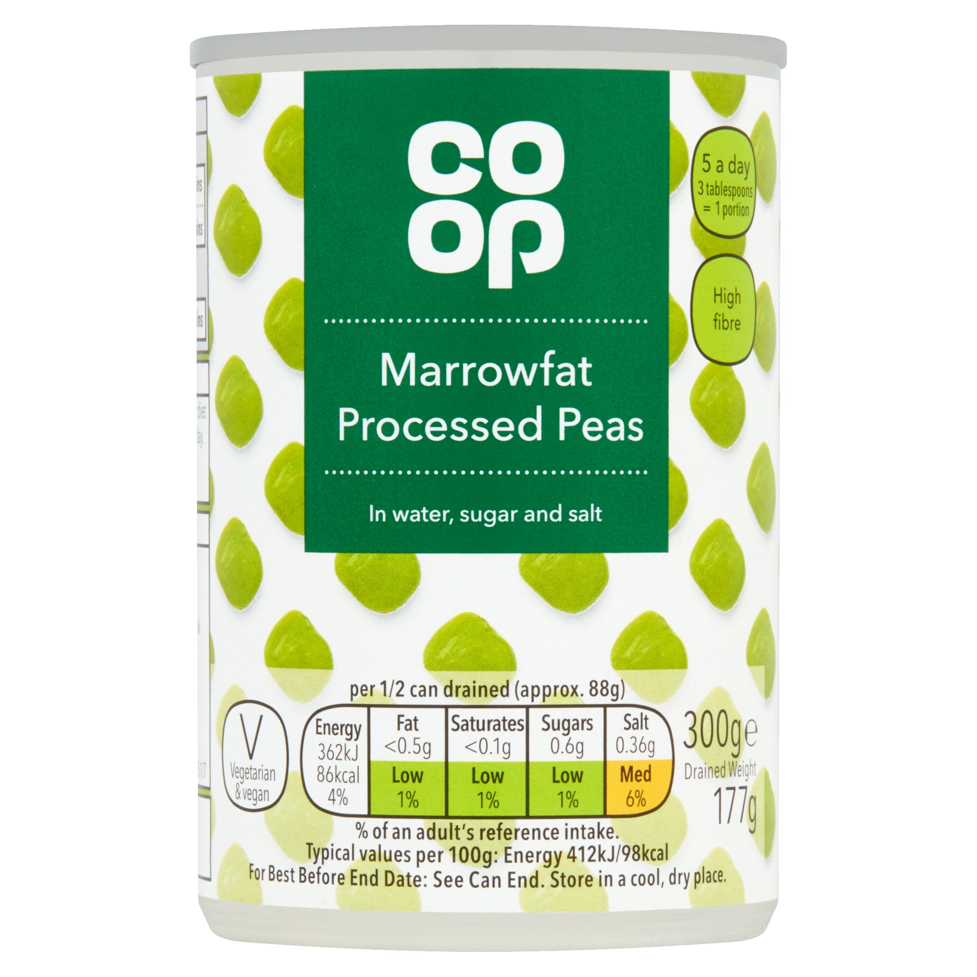 CO OP MARROWFAT PROCESSED PEAS