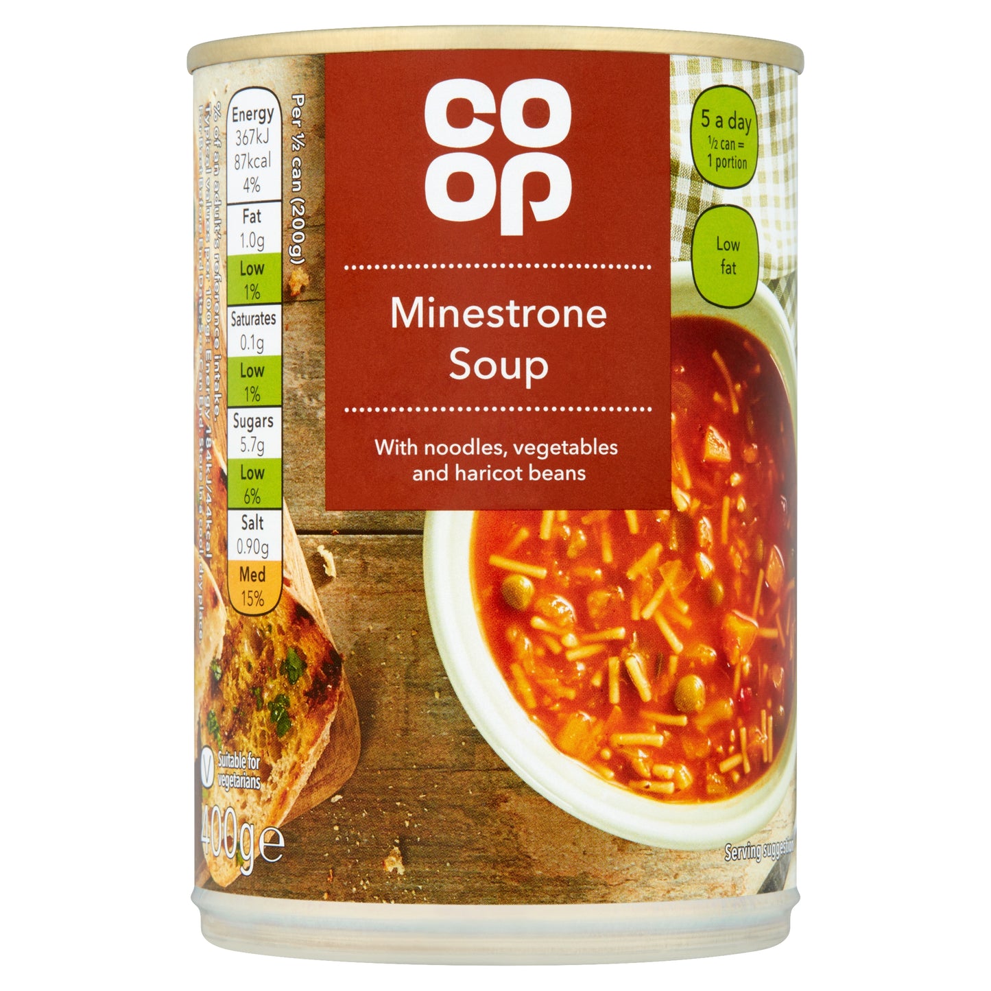 CO OP MINESTRONE SOUP