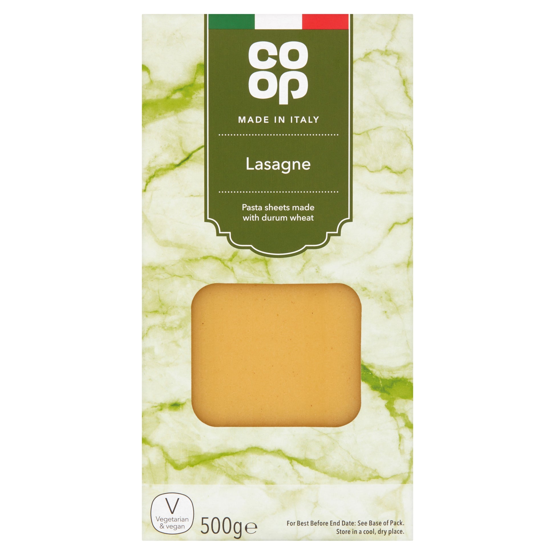 CO OP PLAIN LASAGNE