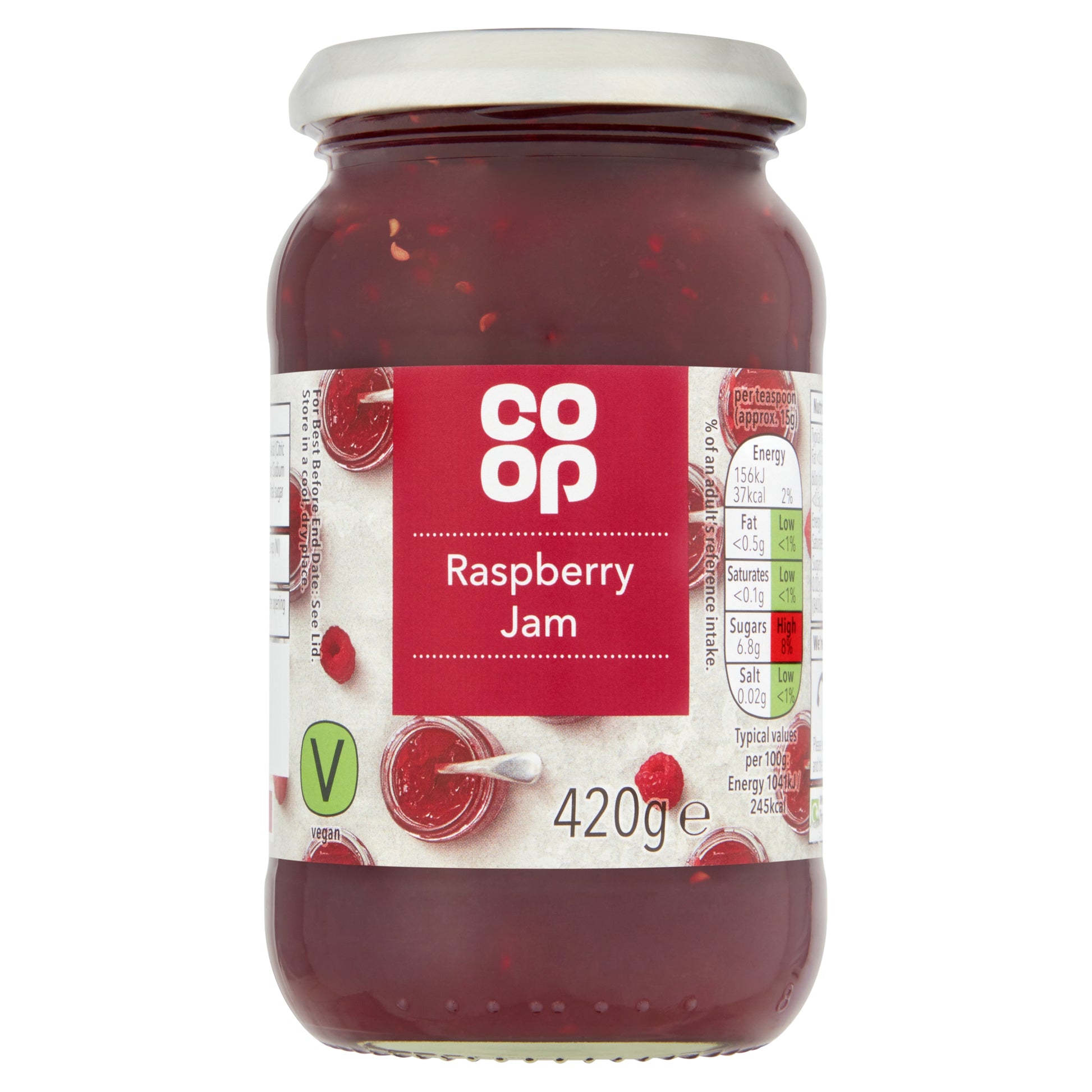 CO OP RASPBERRY JAM