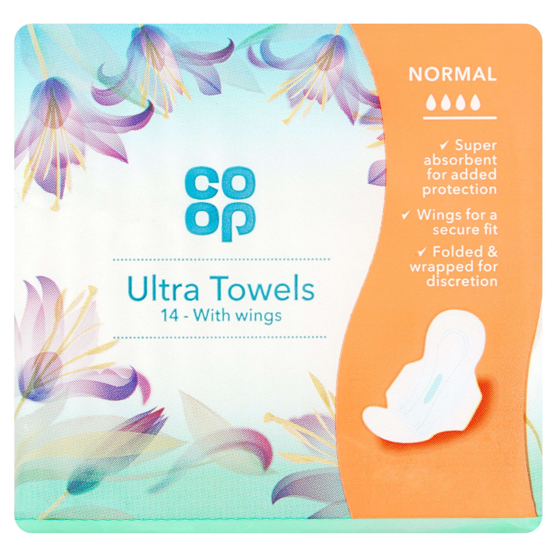 CO OP REG ULTRA TOWELS WITH WINGS