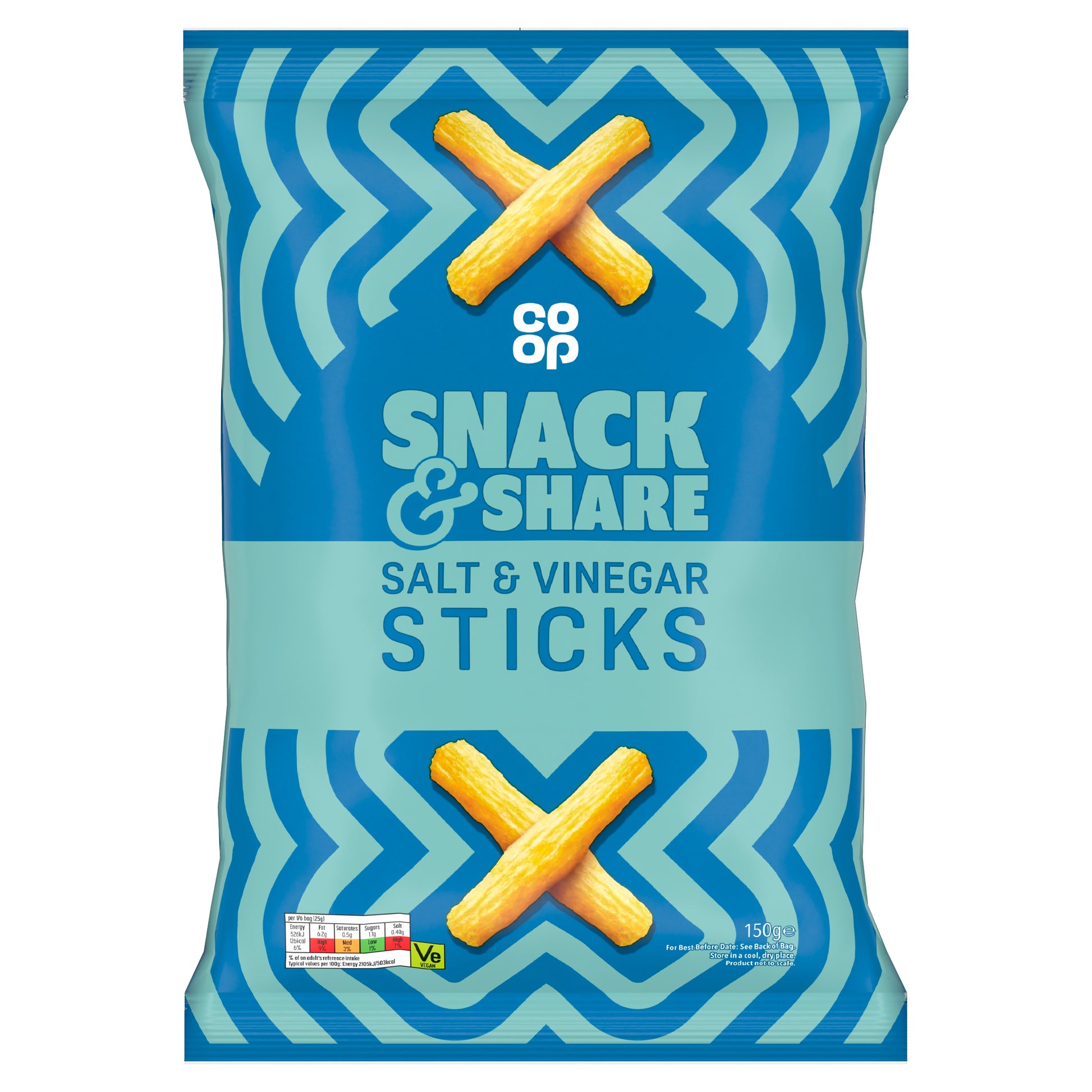 CO OP SALT & VINEGAR STICKS
